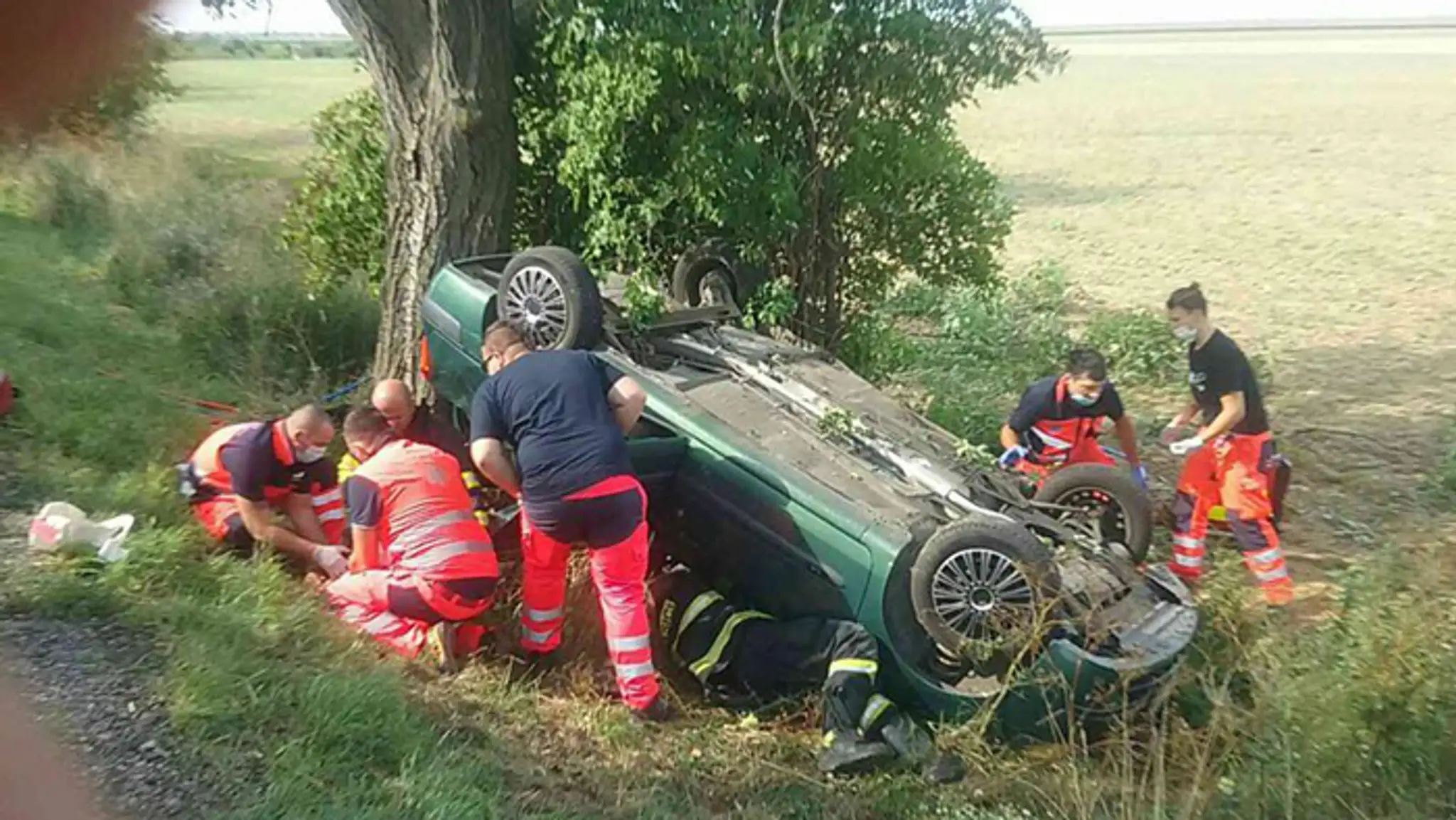Vážna dopravná nehoda.