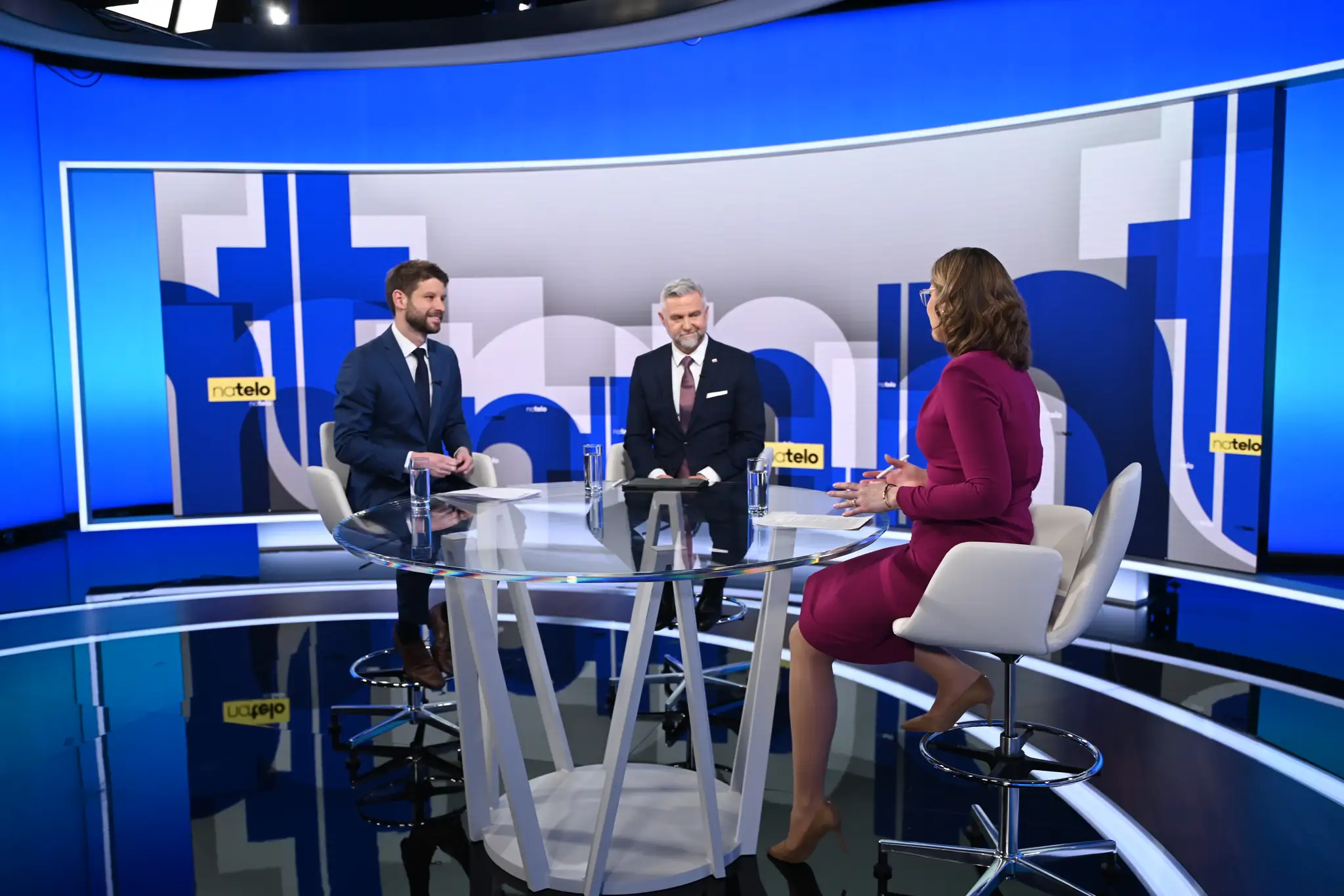 Na telo s Tiborom Gašparom a Michalom Šimečkom