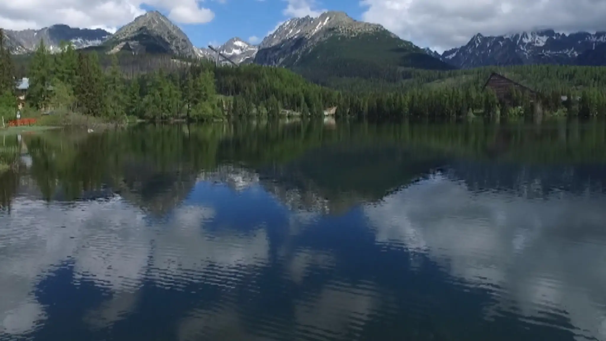 Štrbské pleso.