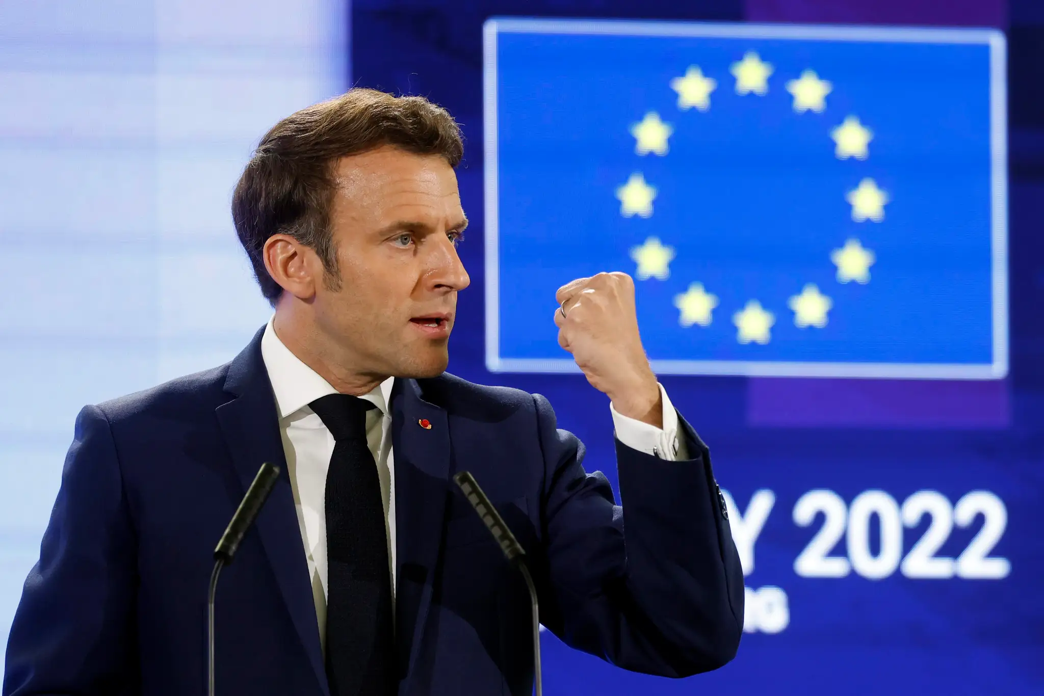 Francúzsky prezident Emmanuel Macron.