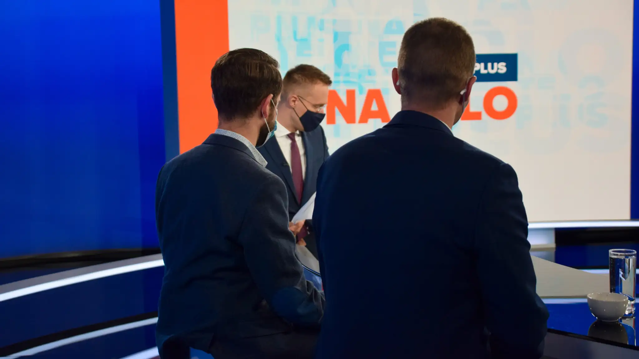 Martin Klus a Peter Sabaka v Na telo plus.