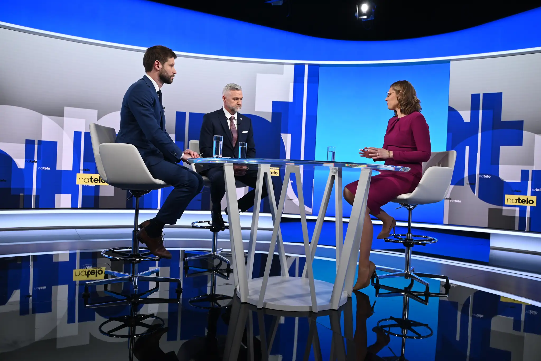 Hosťami relácie Na telo boli Tibor Gašpar a Michal Šimečka