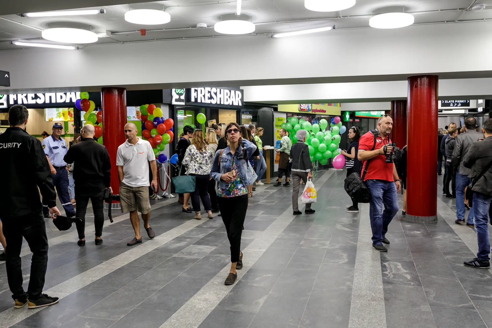 Na snímke oficiálne otvorenie podchodu na Trnavskom mýte