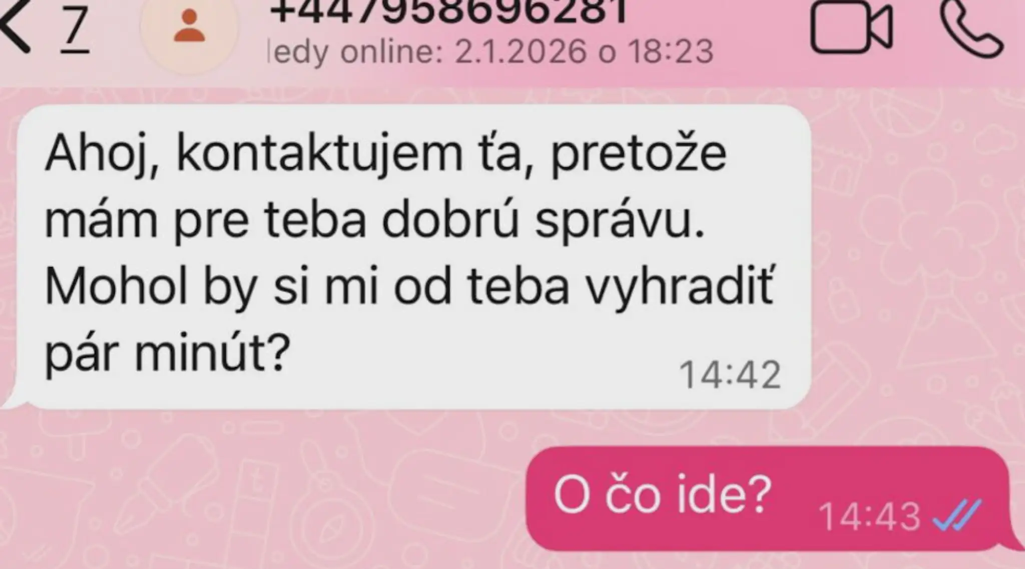 Podvodná správa