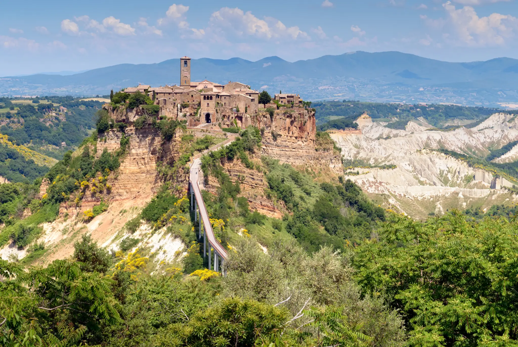Civita de Bagnoregio, Taliansko.