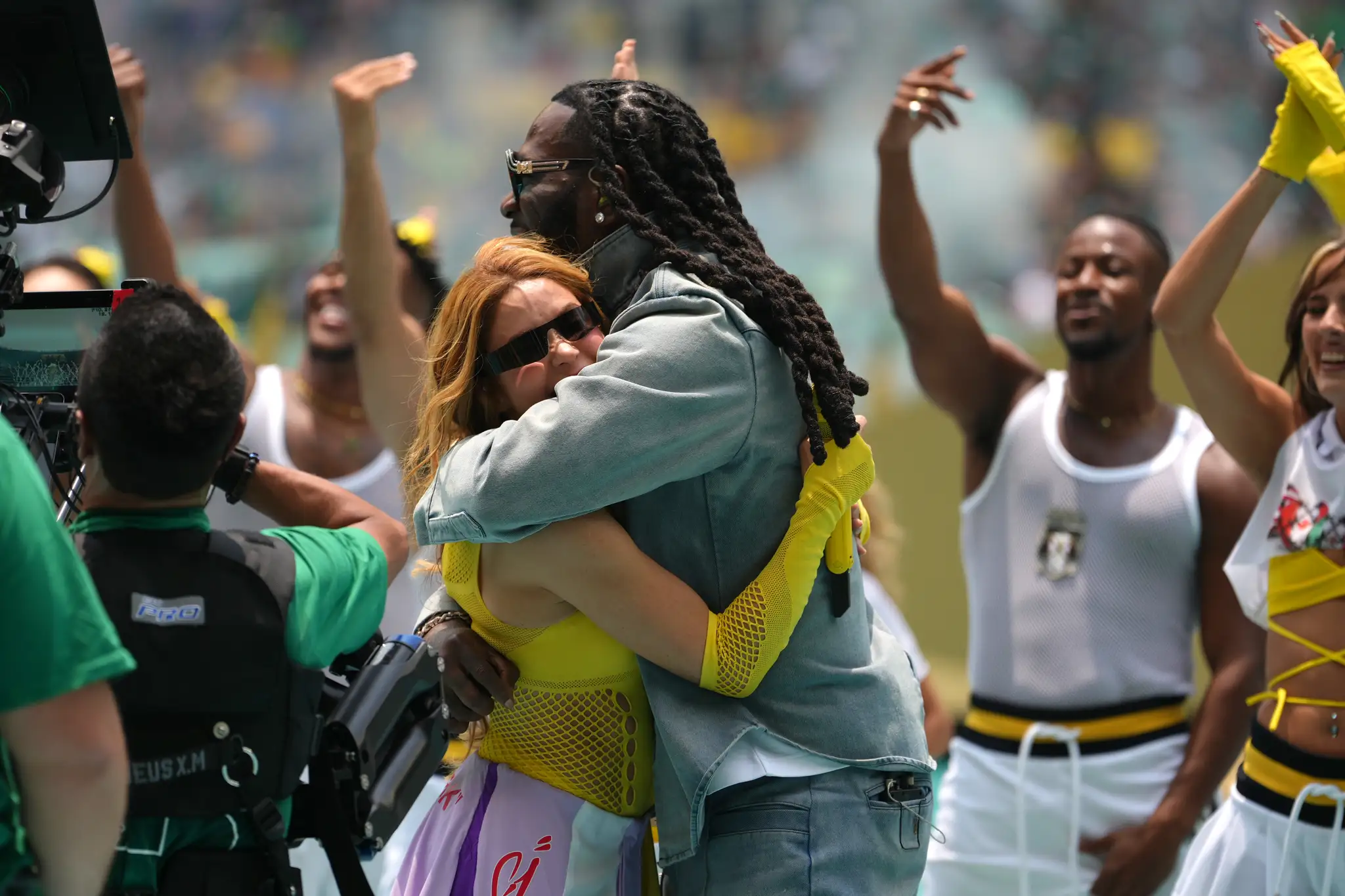 Interpreti Shakira a Burna Boy.