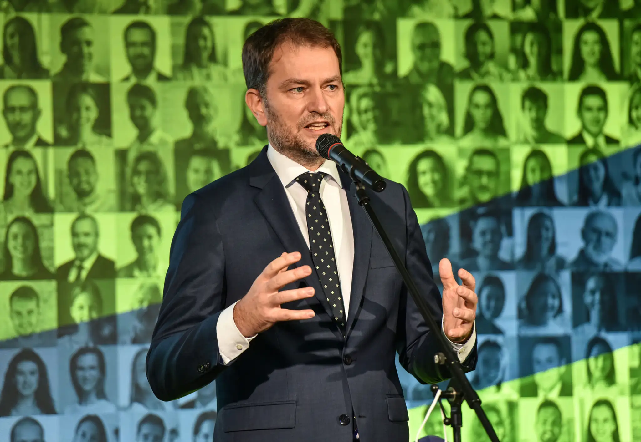 Igor Matovič na sneme OĽANO.