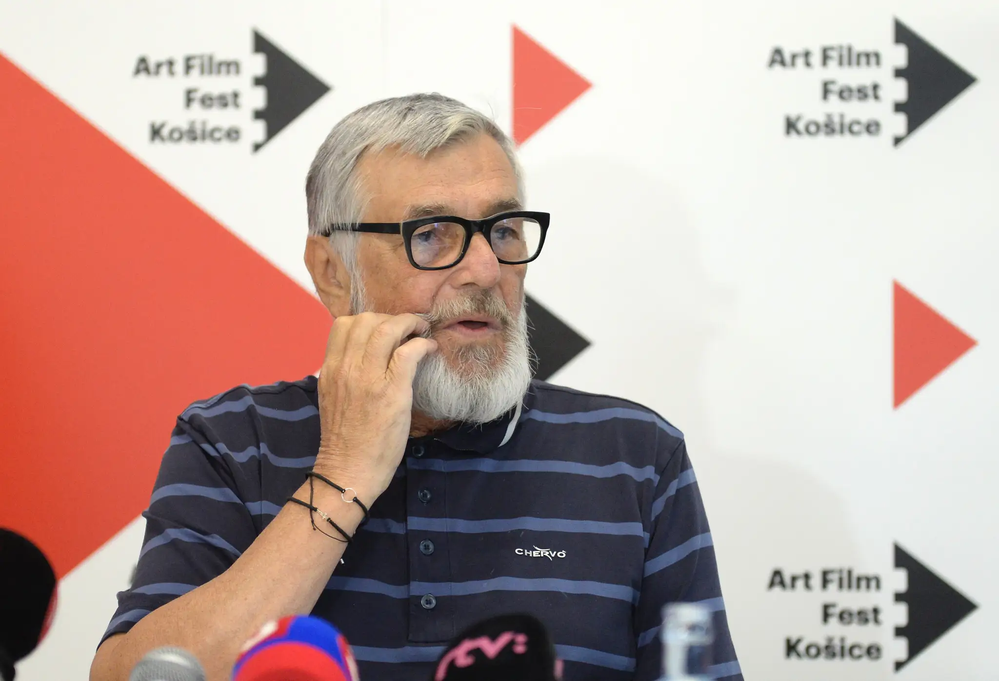Jiří Bartoška na archívnej snímke z roku 2017