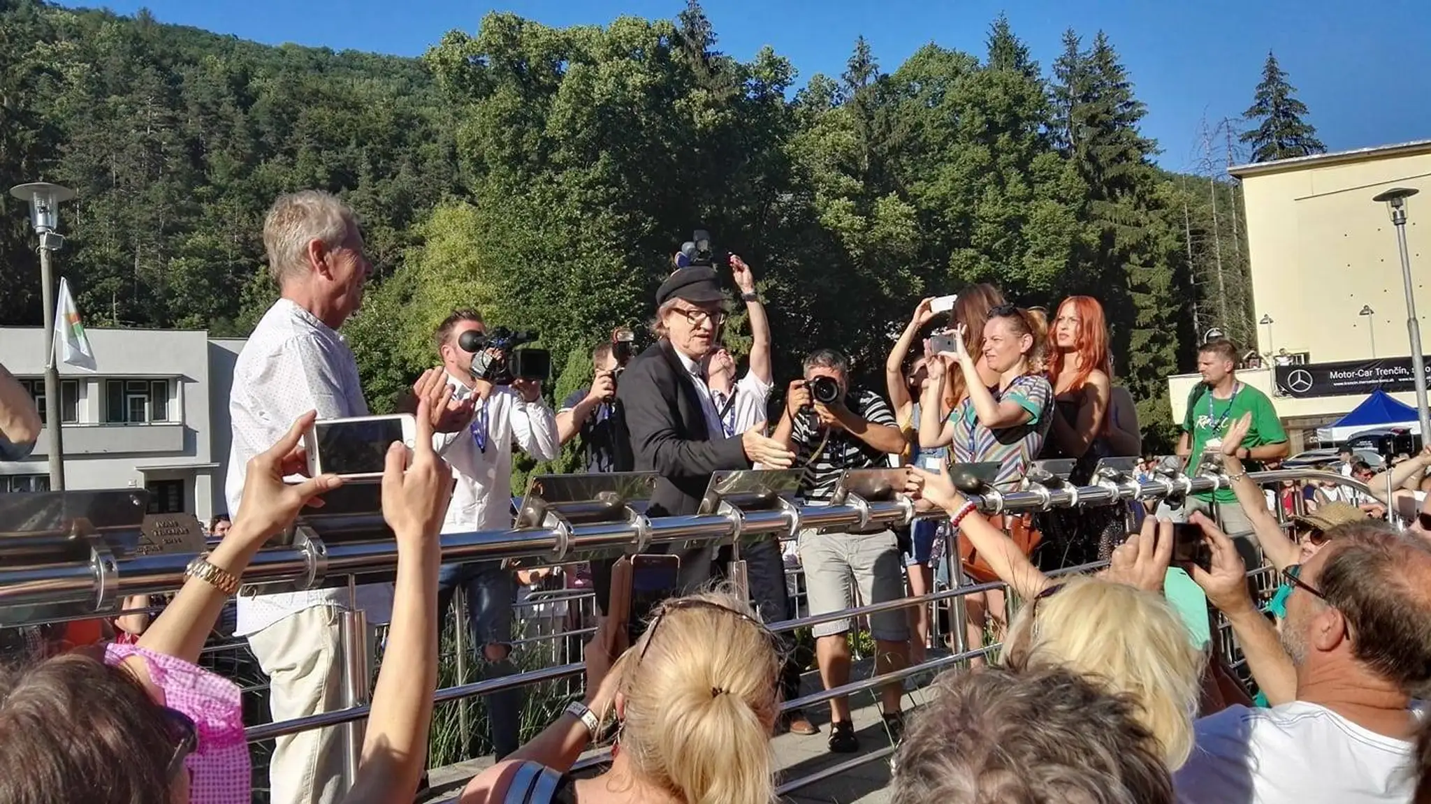 Meky Žbirka na Moste slávy s Ľubom Romanom