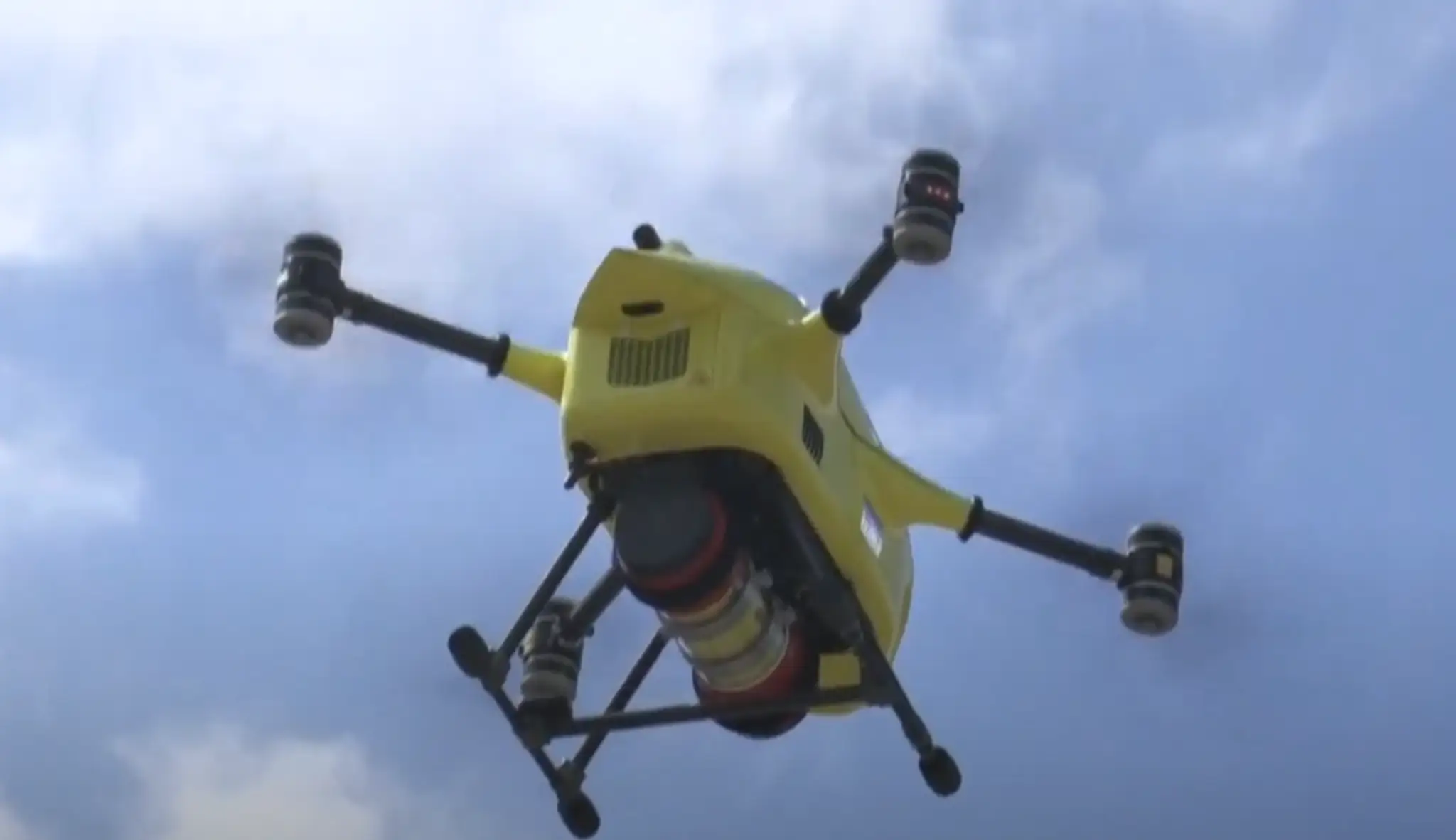 Dron v Belgicku