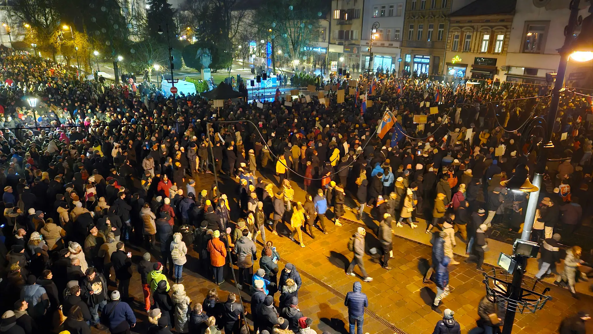 Protest v Košiciach