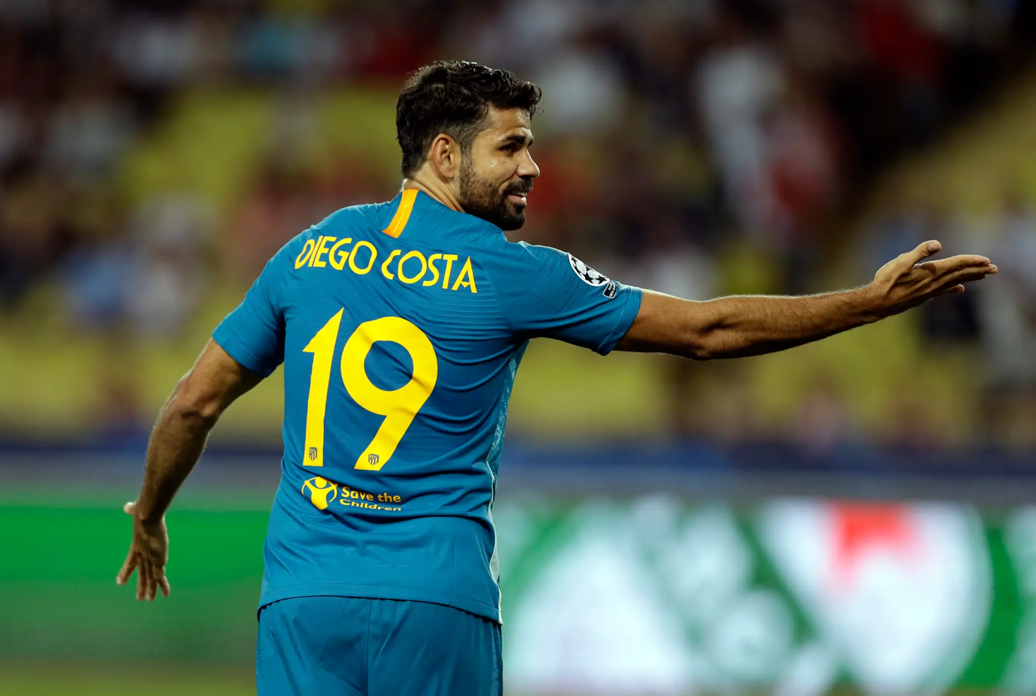 Diego Costa z Atlética v dueli LM na pôde Monaca.