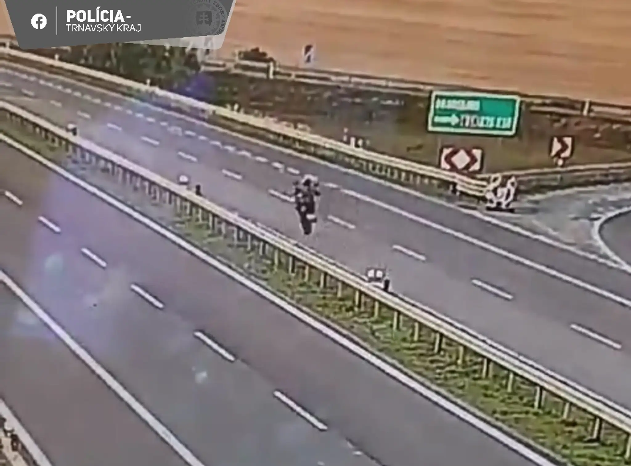 Nešťastný pád mladého motorkára