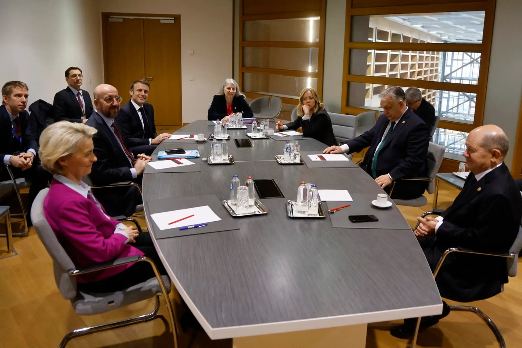 Stretnutie lídrov EÚ pred začiatkom summitu