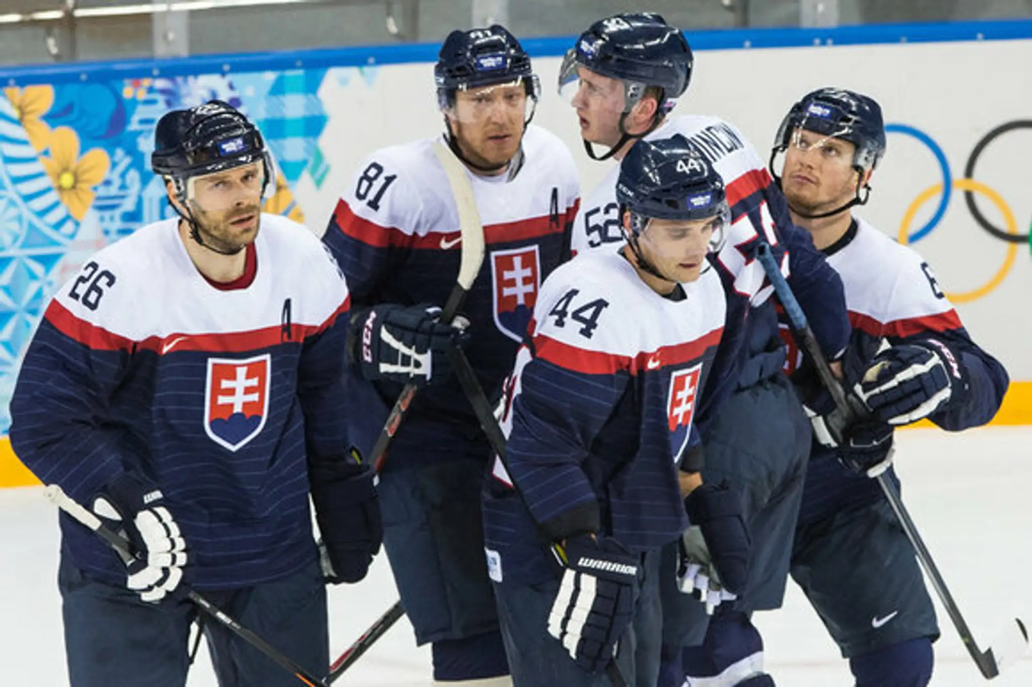 Michal Handzuš a Marián Hossa.