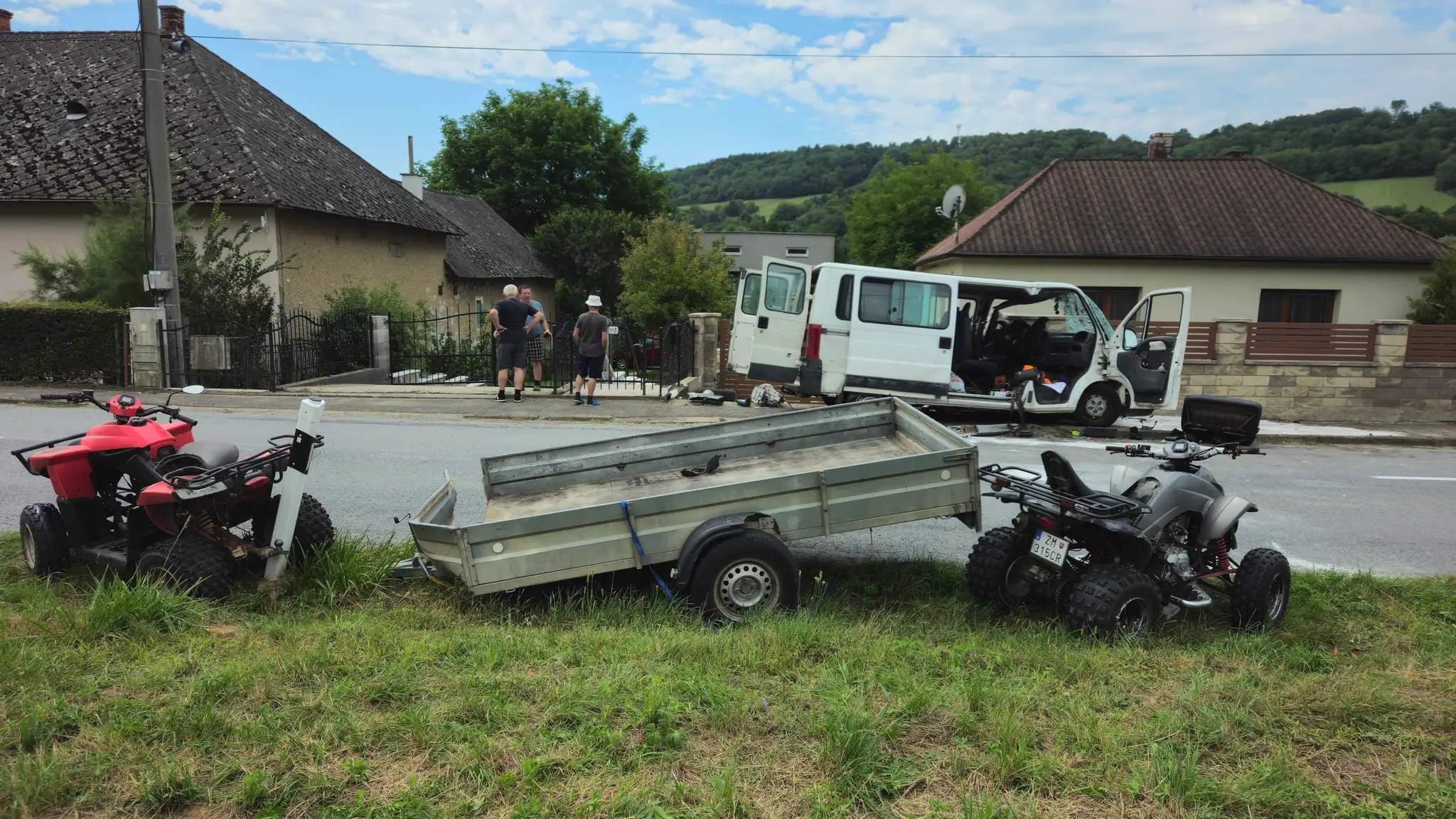 Vážna nehoda sa dopoludnia stala v Janove pri Prešove.