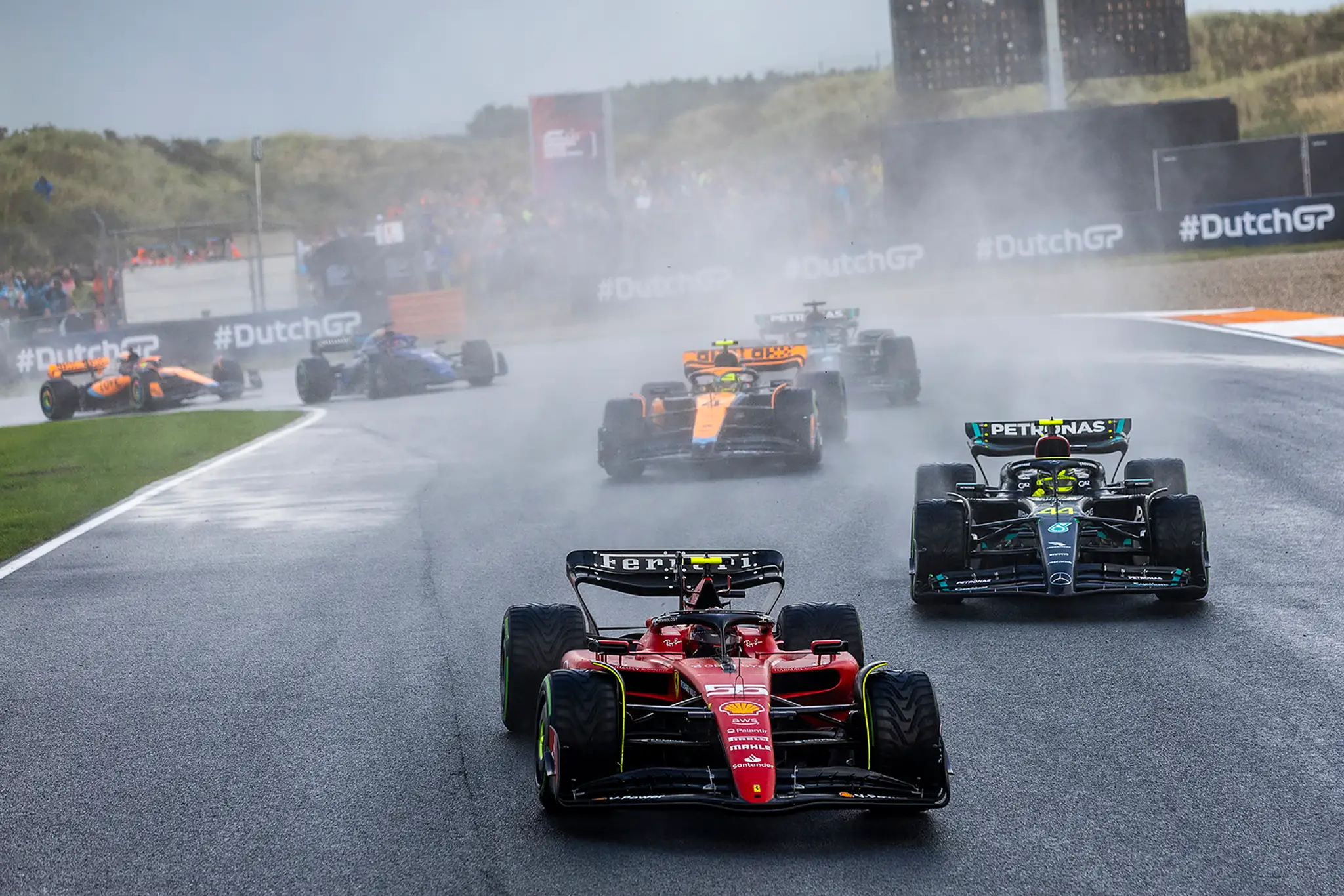 Carlos Sainz na Ferrari.