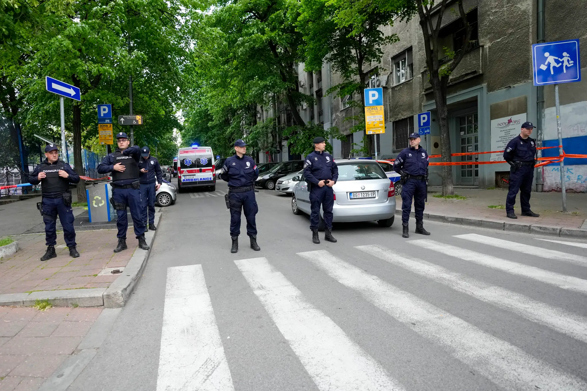 Streľba na škole v Belehrade