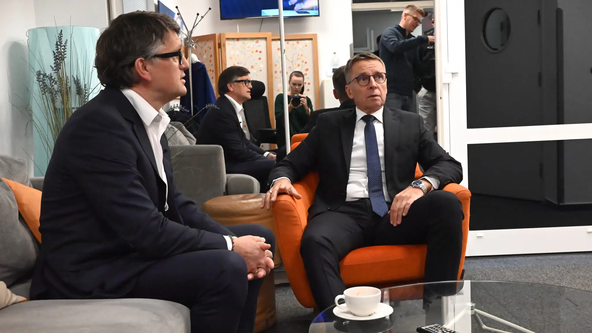 Marek Maďarič a Ivan Mikloš.
