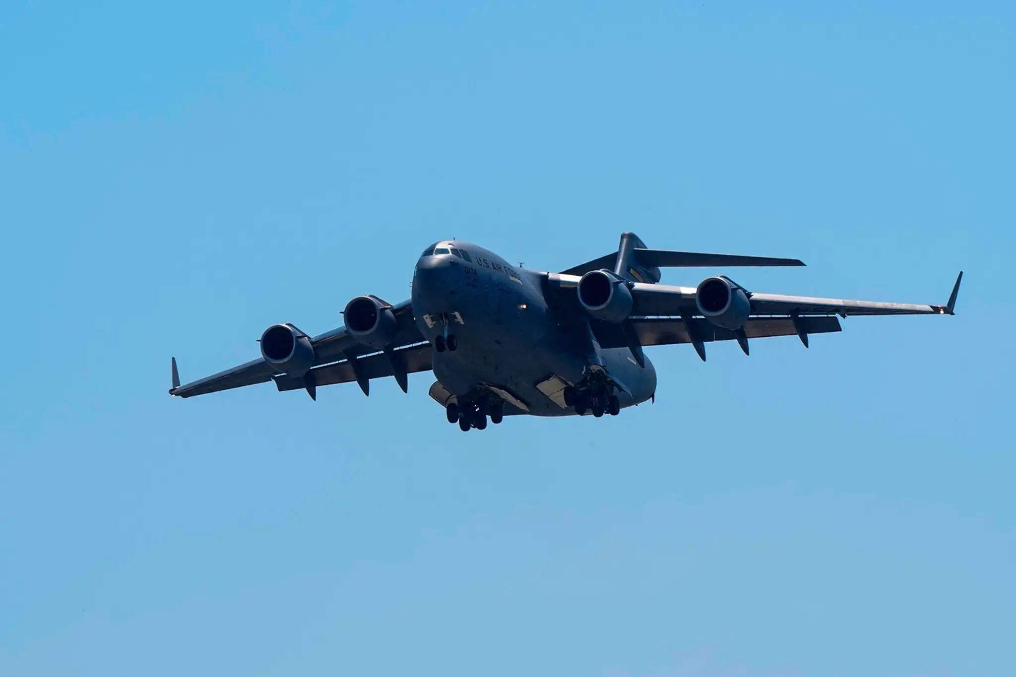 Lietadlo C-17A Globemaster III amerických vzdušných síl.