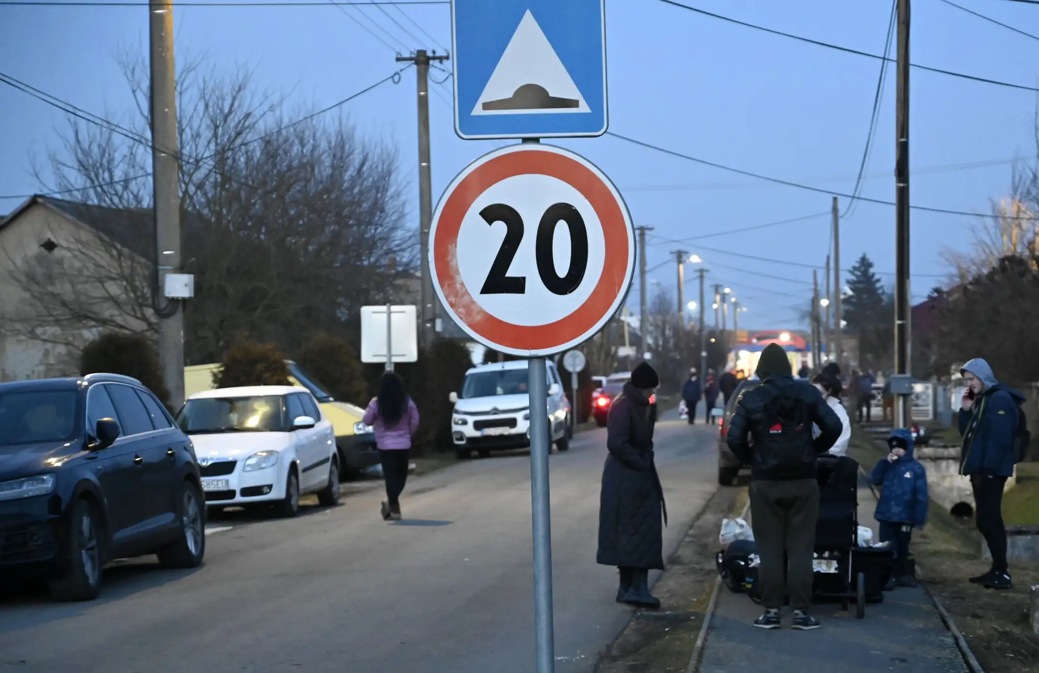 Hraničný priechod Veľké Slemence.