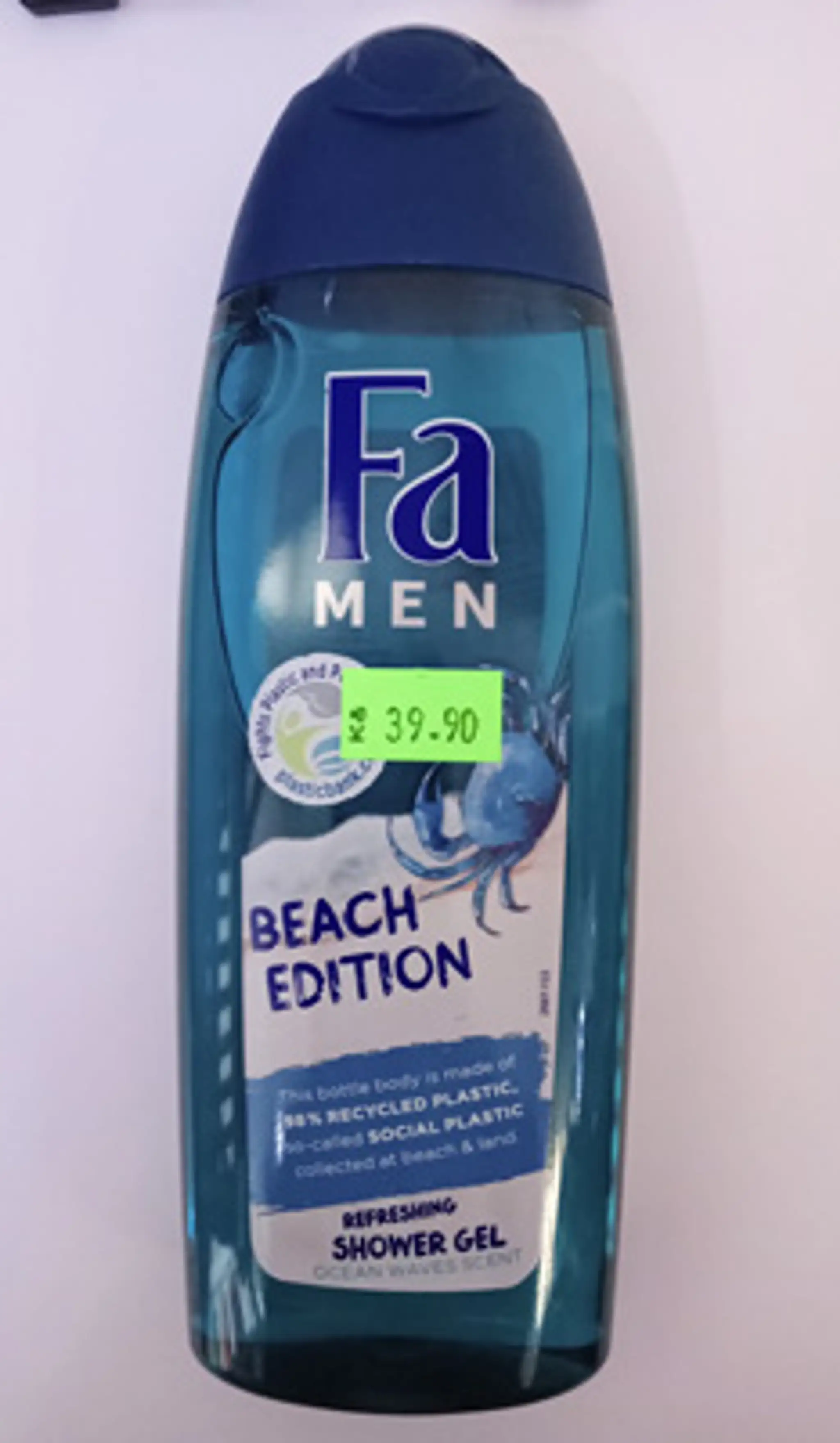 Fa MEN BEACH EDITION REFRESHING SHOWER GEL OCEAN WAVES SCENT – sprchovací gél
