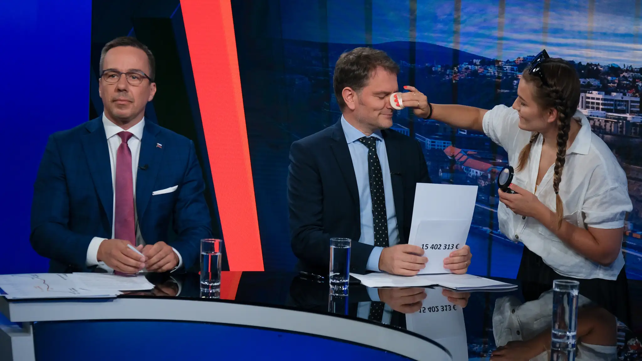 Erik Tomáš a Igor Matovič v relácii Na telo.