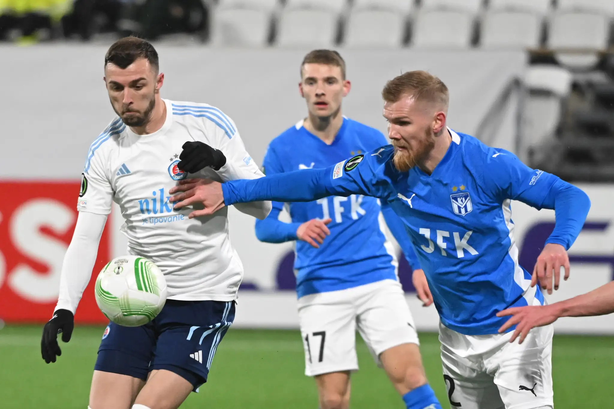 KÍ Klaksvík - Slovan Bratislava.
