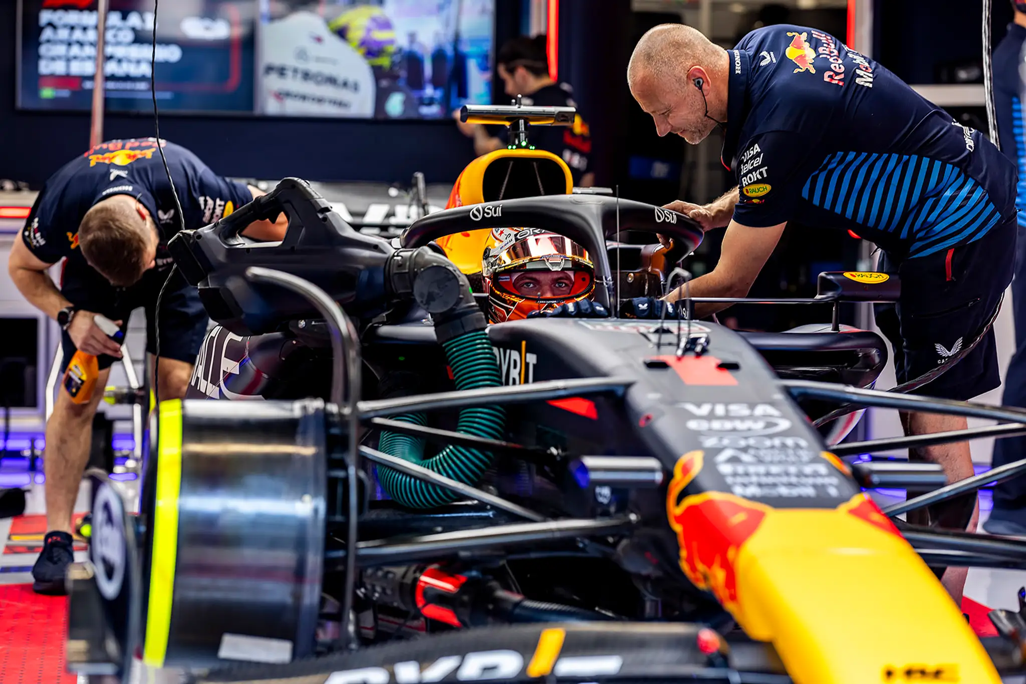 Max Verstappen z tímu Red Bullu.