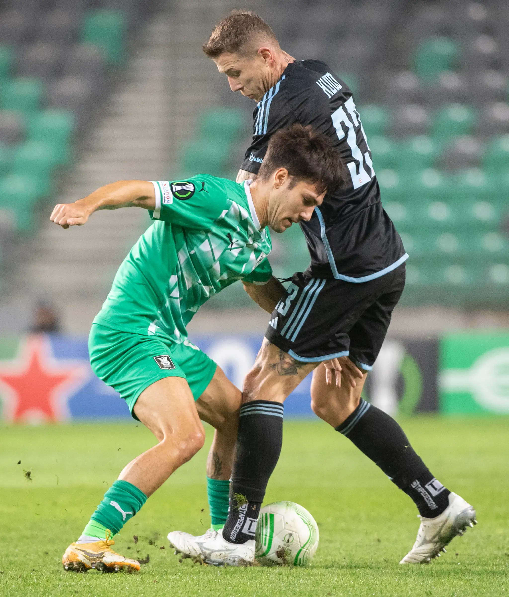 NK Olimpija Ľubľana - ŠK Slovan Bratislava.