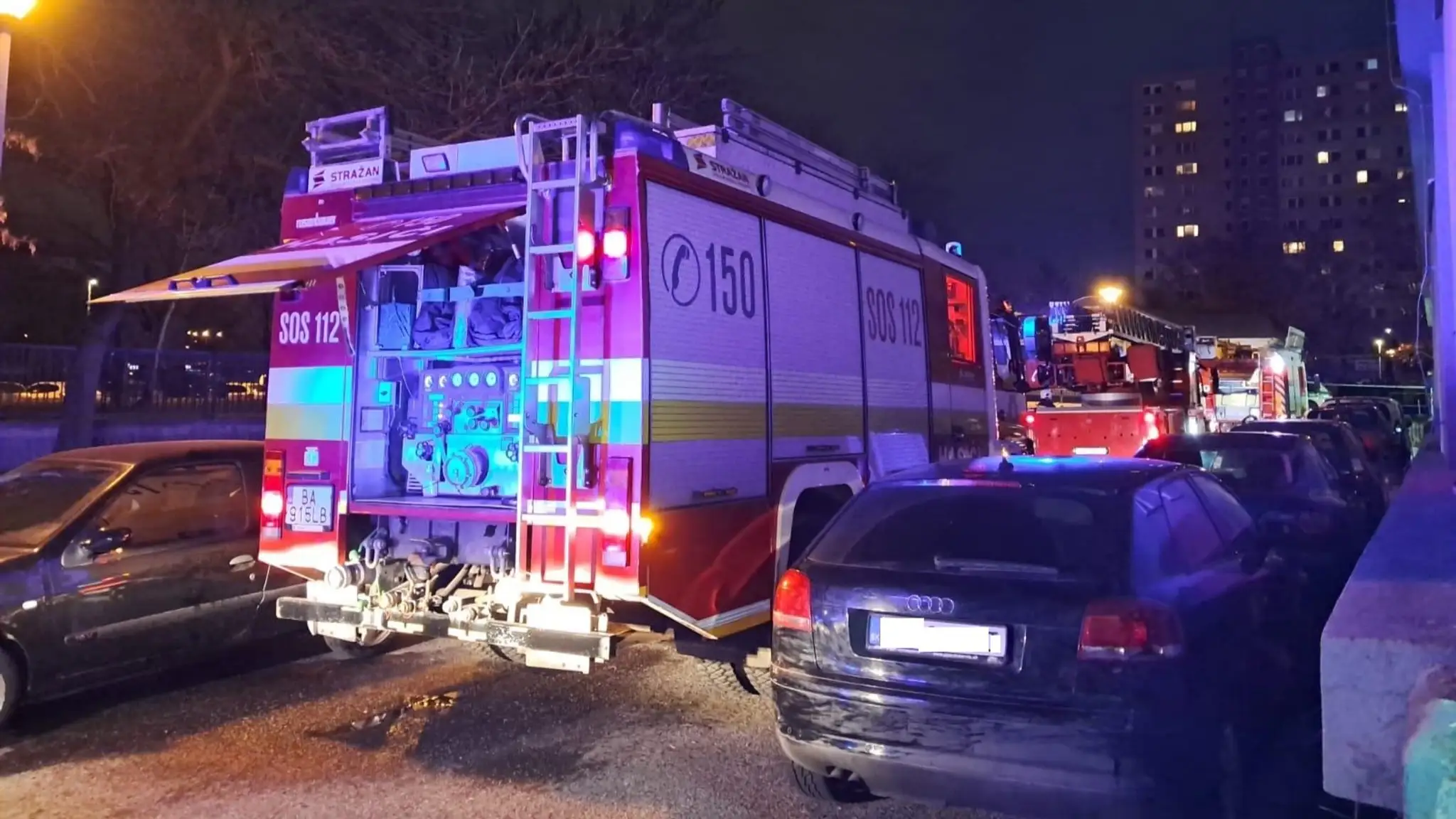 Požiar bytu v Petržalke spôsobili maloleté osoby
