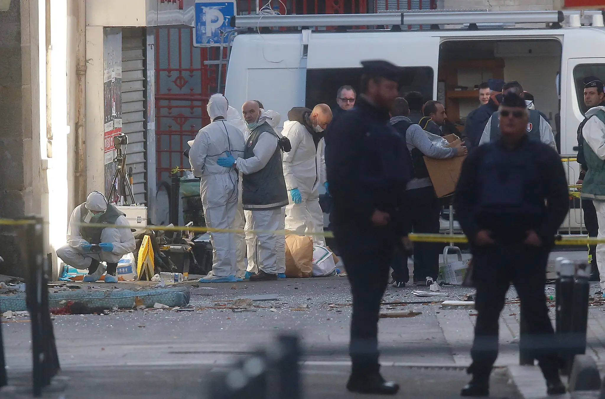 Policajná razia v Saint Denis