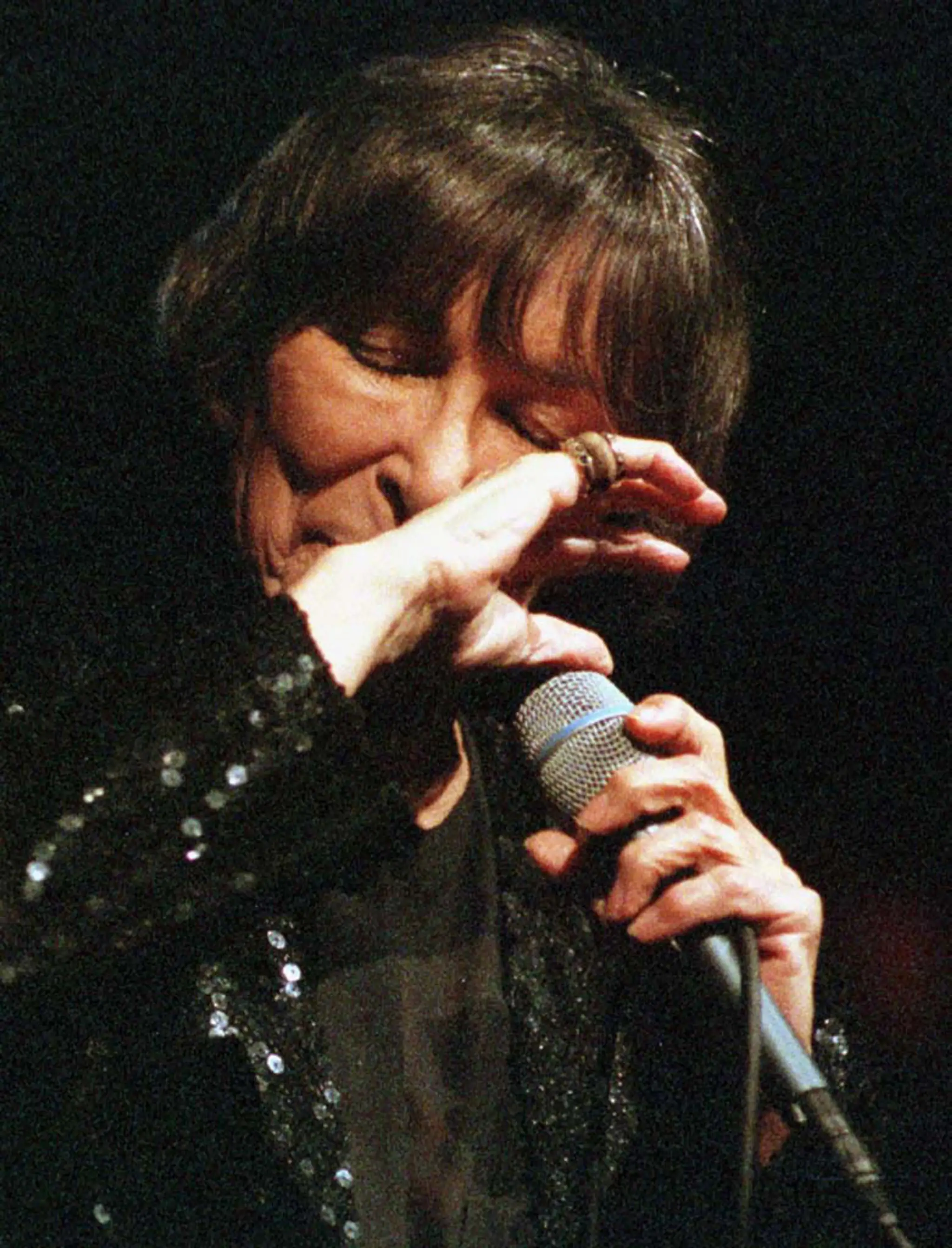 Hana Hegerová vo vypredanom Jambo centre v Košiciach (12. novembra 1999)