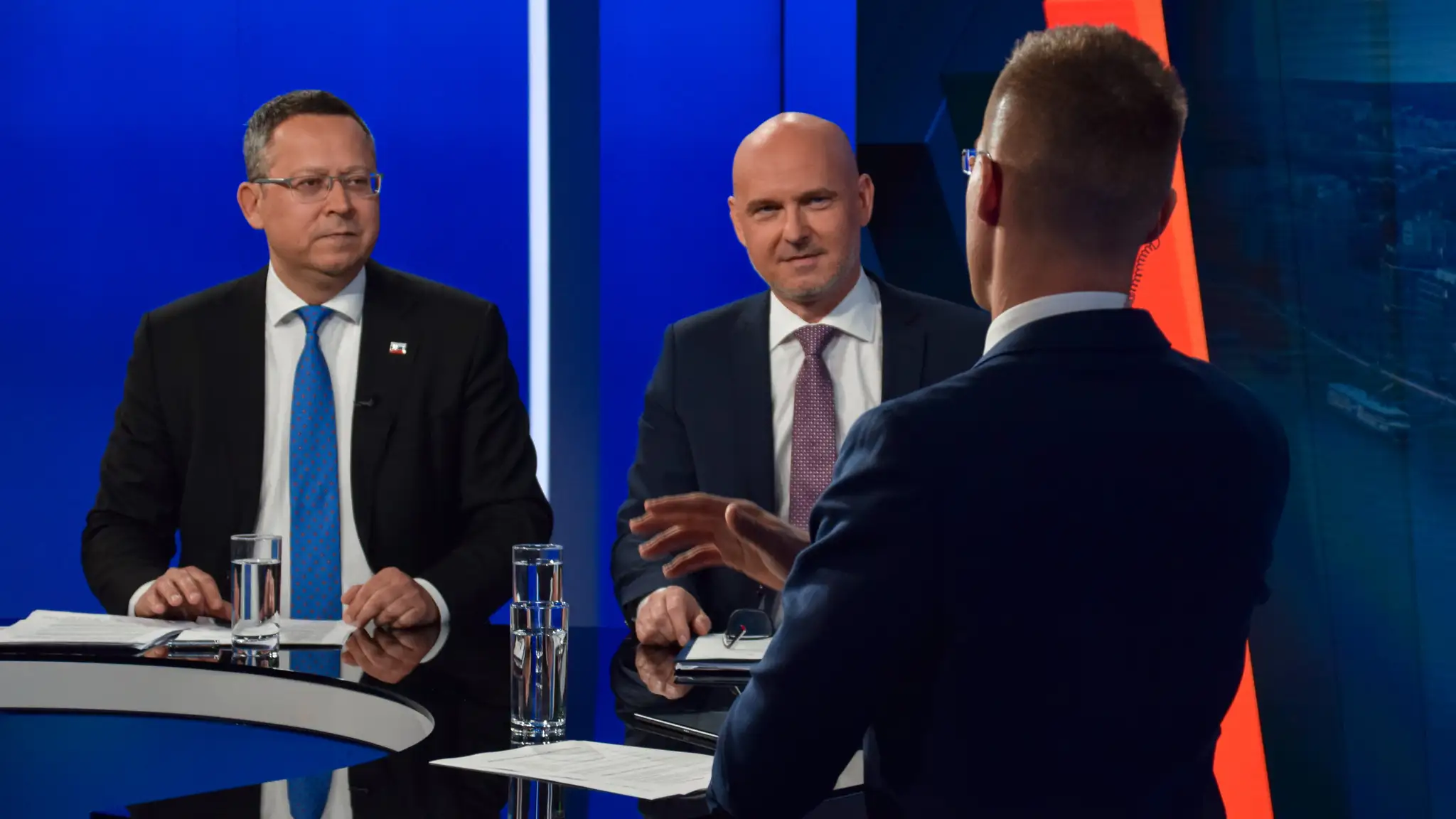 Ladislav Kamenický a Branislav Gröhling v relácii Na telo.