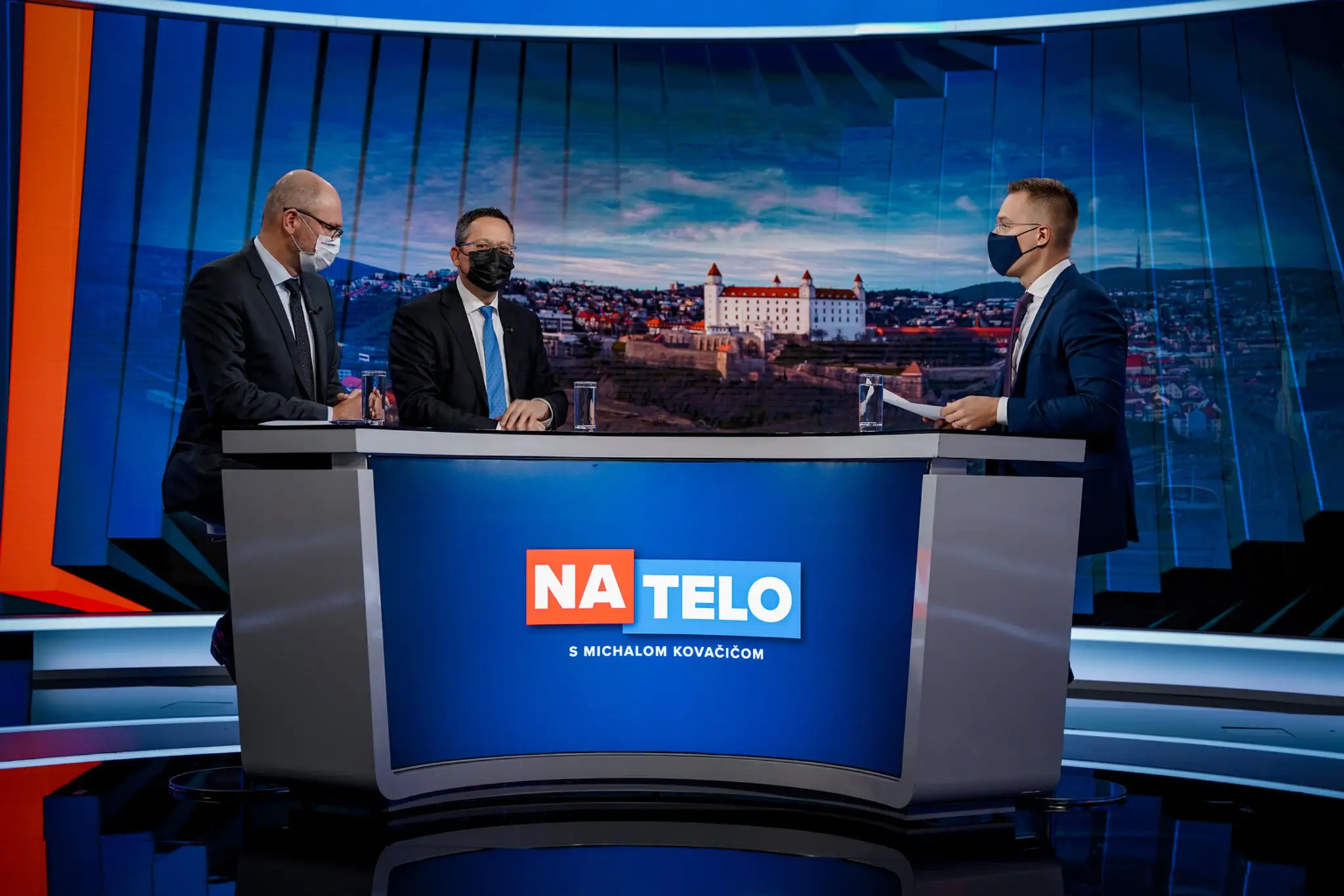 Richard Sulík a Ladislav Kamenický hosťami Michala Kovačiča v Na telo.