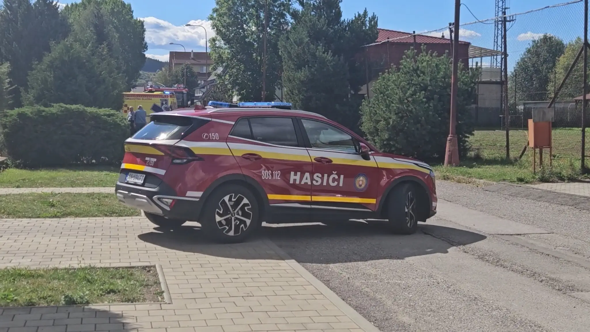 Požiar rodinného domu