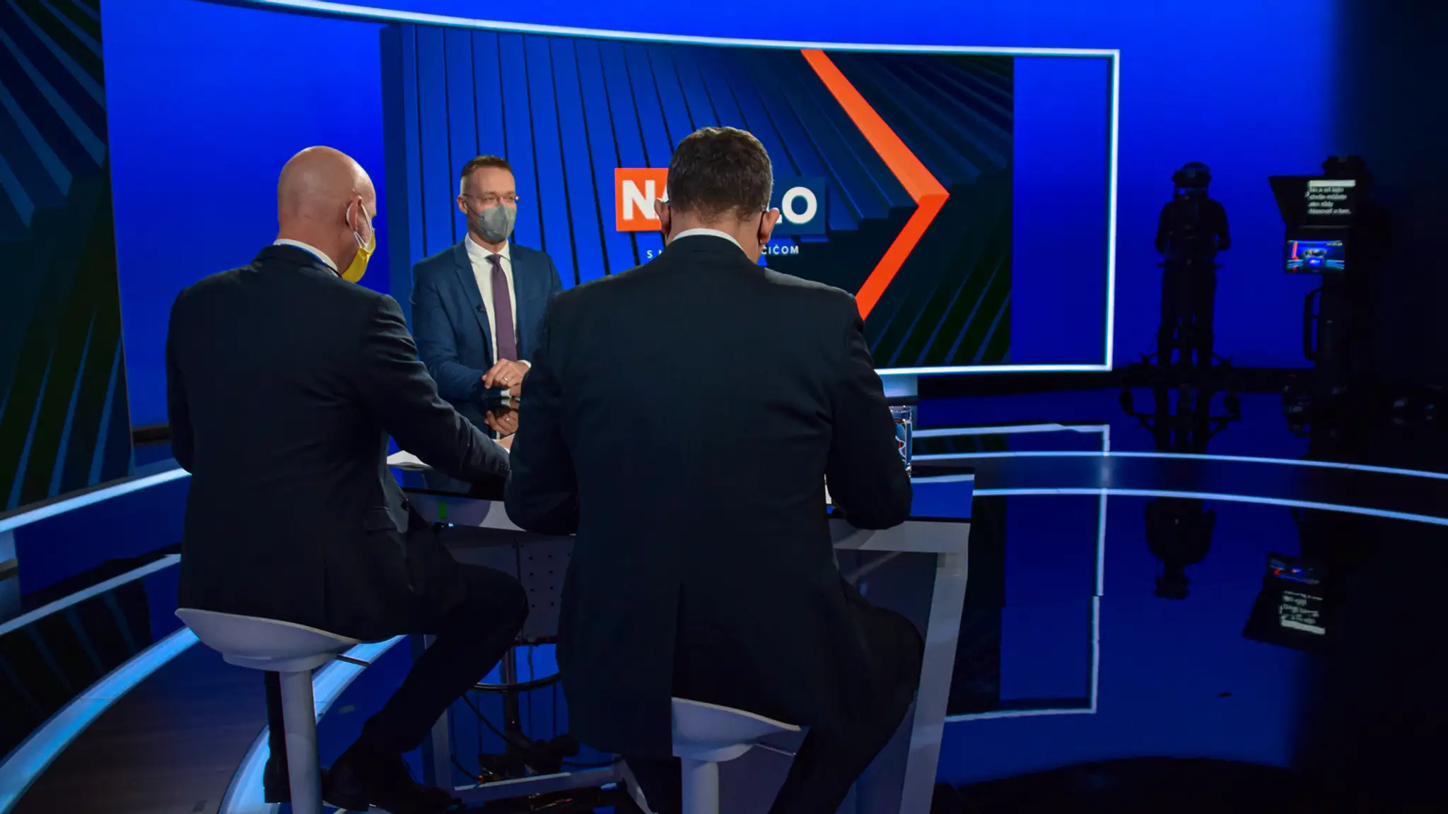 Ladislav Kamenický a Branislav Gröhling v Na telo.