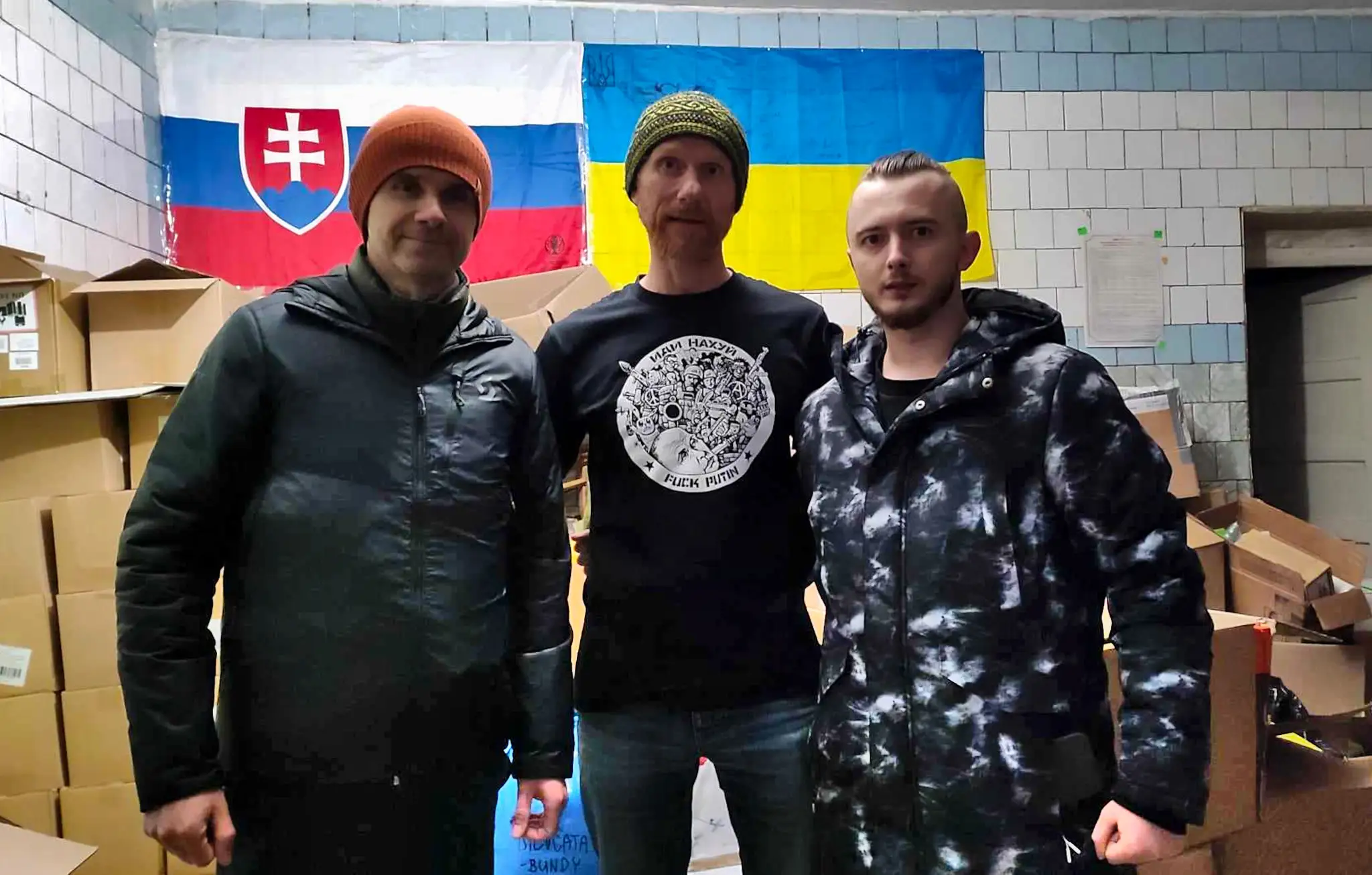 Humanitárny konvoj smerujúci do Veľkého Bočkova