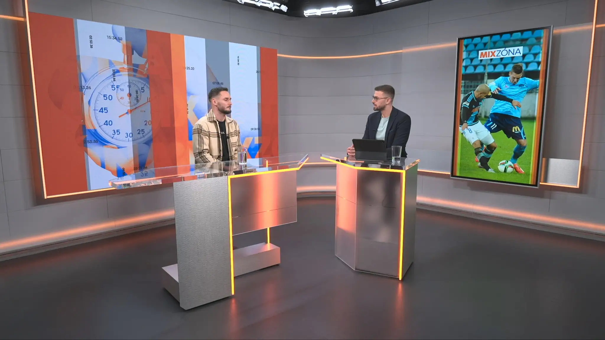 Šimon Šmehyl v TN live.