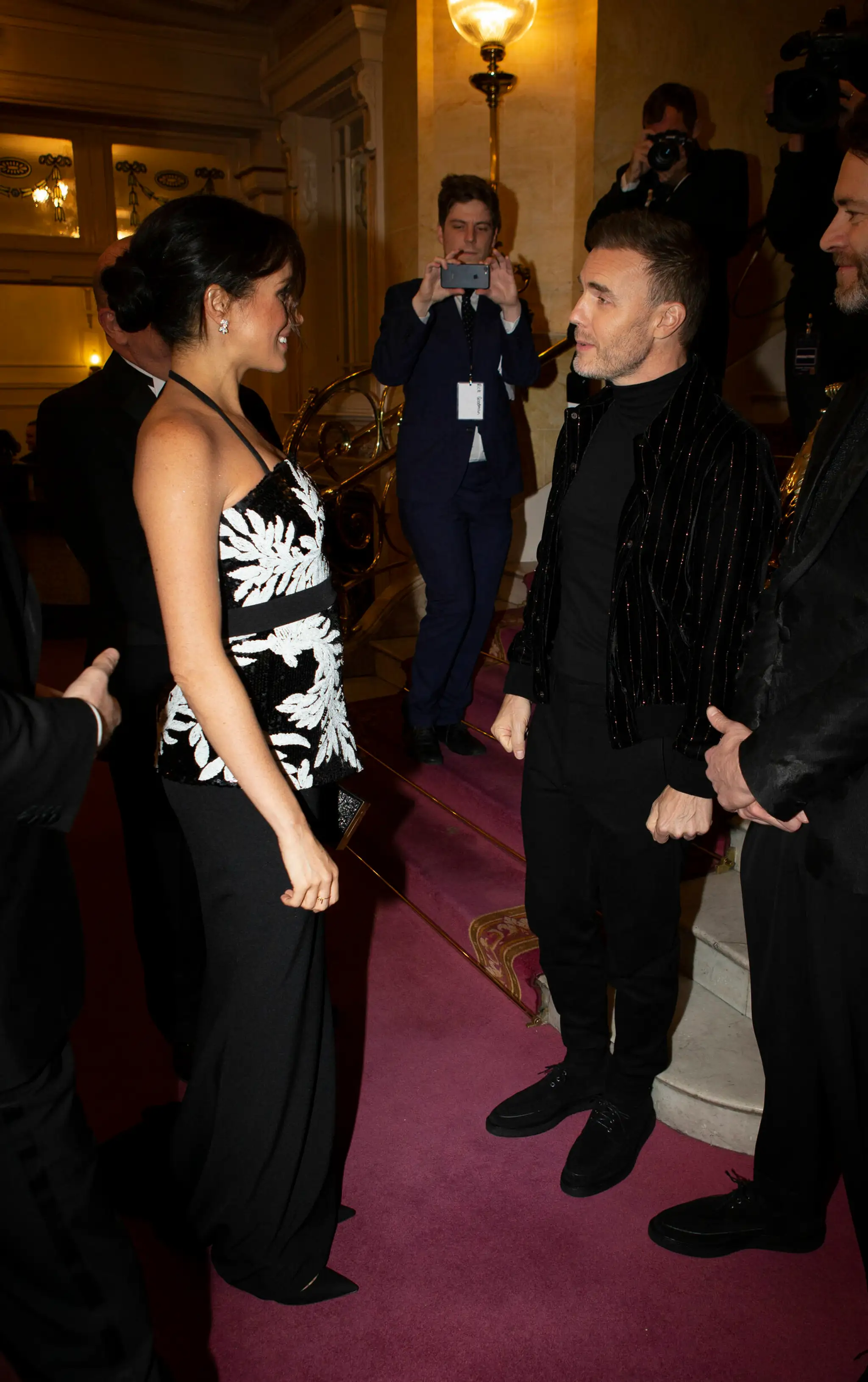Vojvoda s vojvodkyňou na Royal Variety Performance.