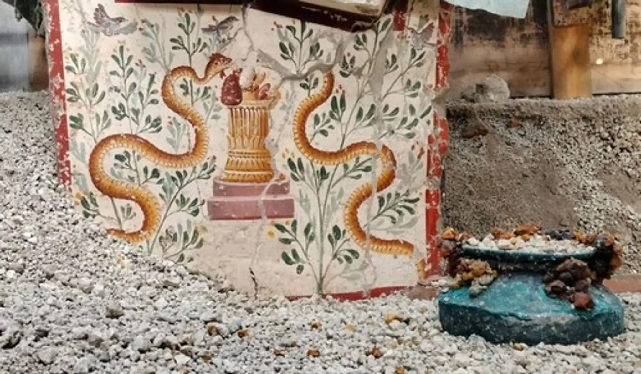 Archeológovia v Pompejach objavili malý domček s erotickými freskami.