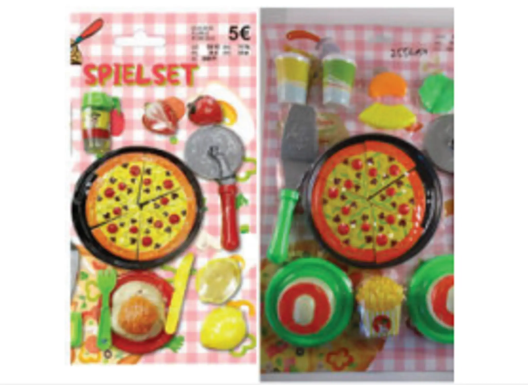 Pizza set.