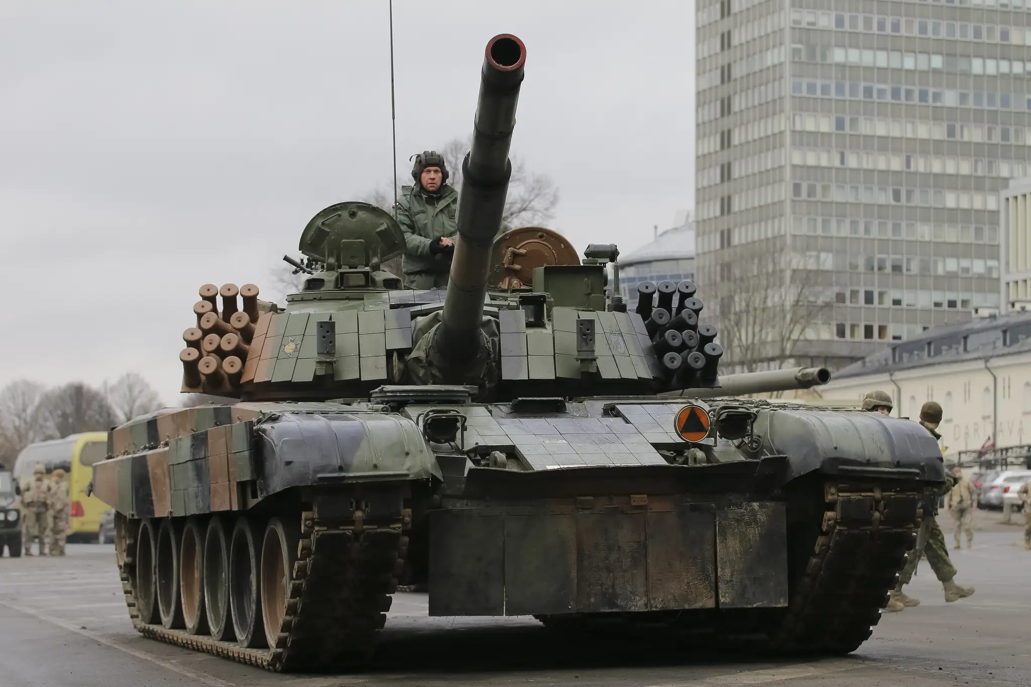 Poľský tank PT-91 Twardy.
