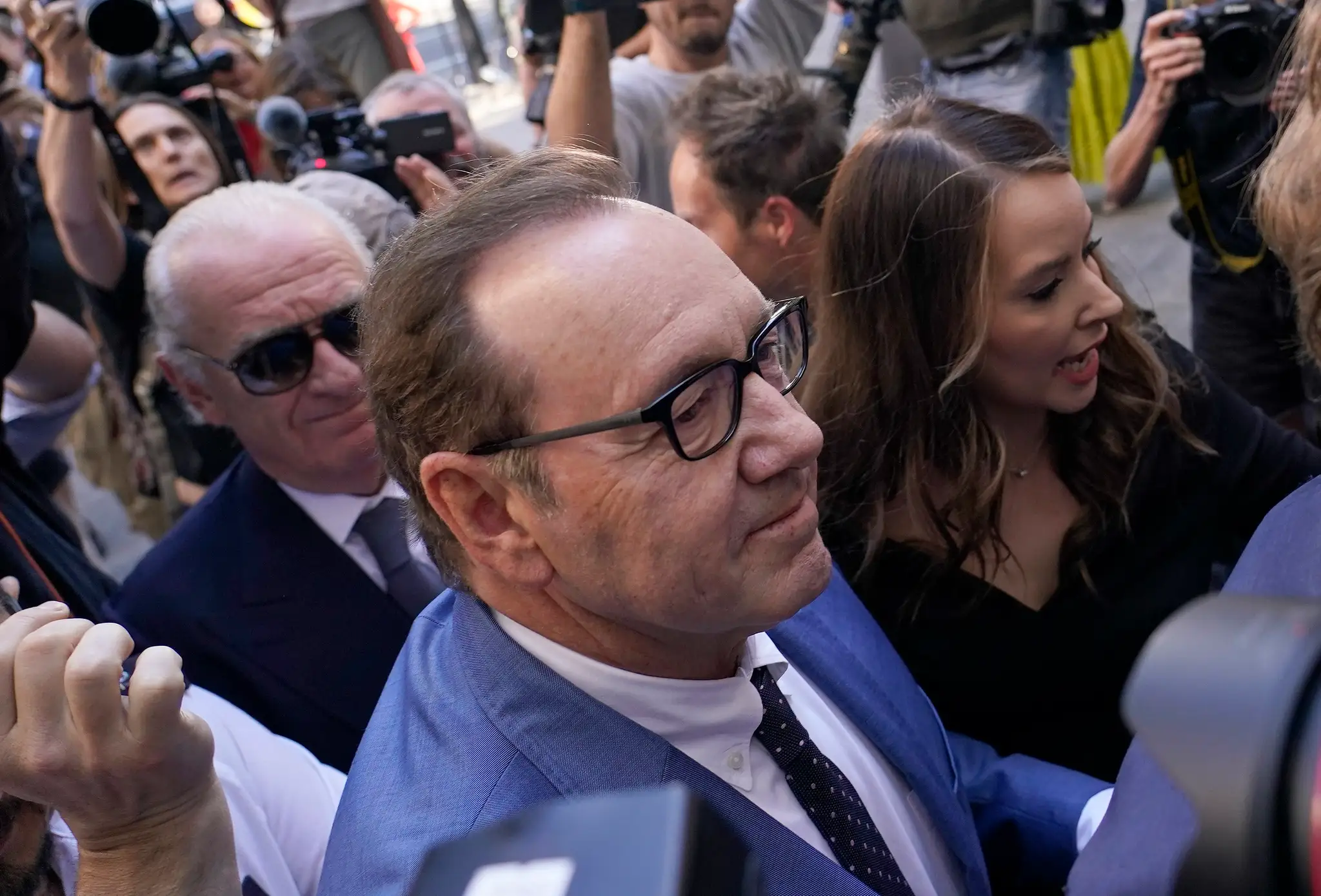 Kevin Spacey na súde v Londýne