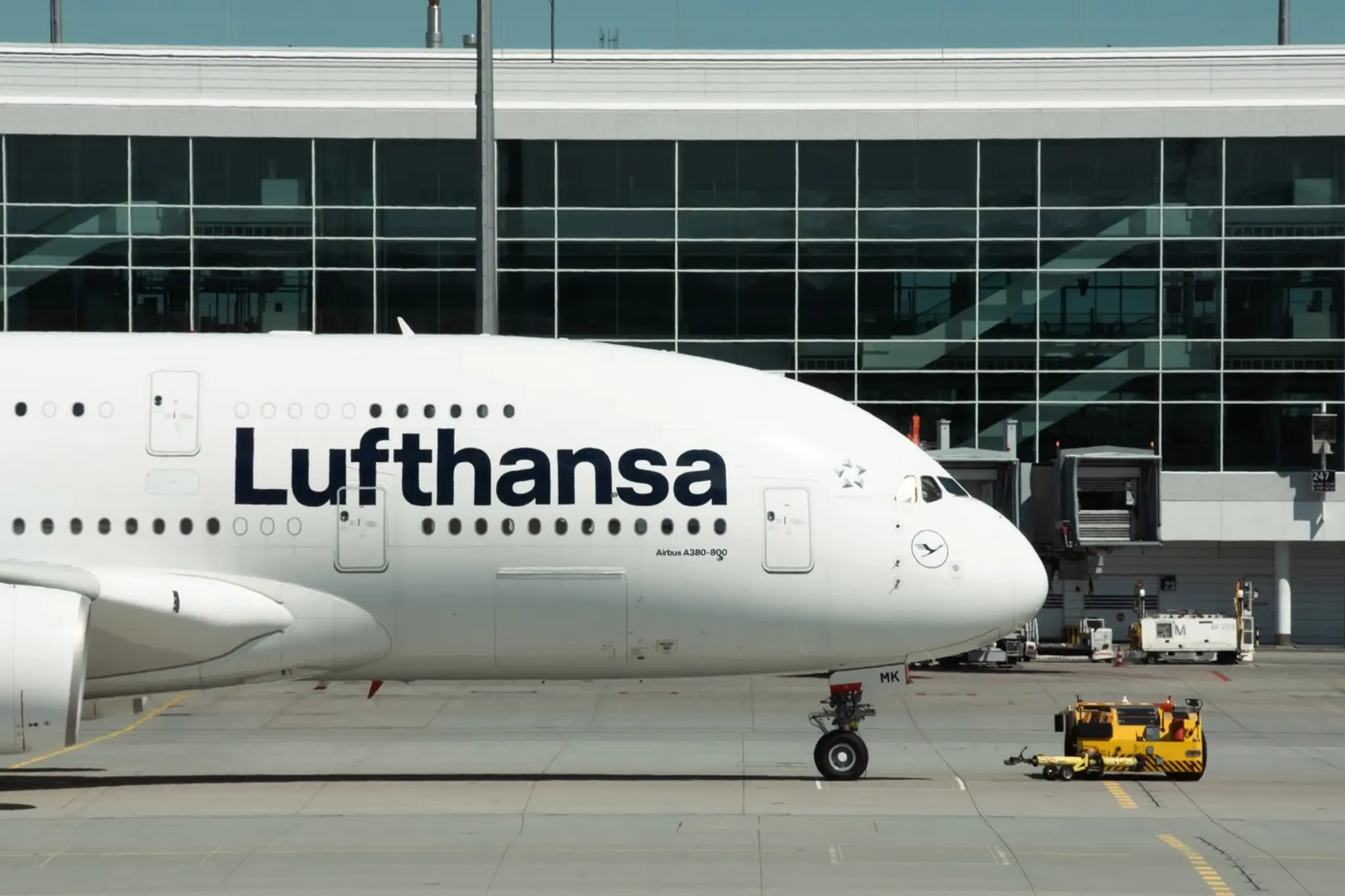 Lietadlo spoločnosti Lufthansa - ilustračná snímka