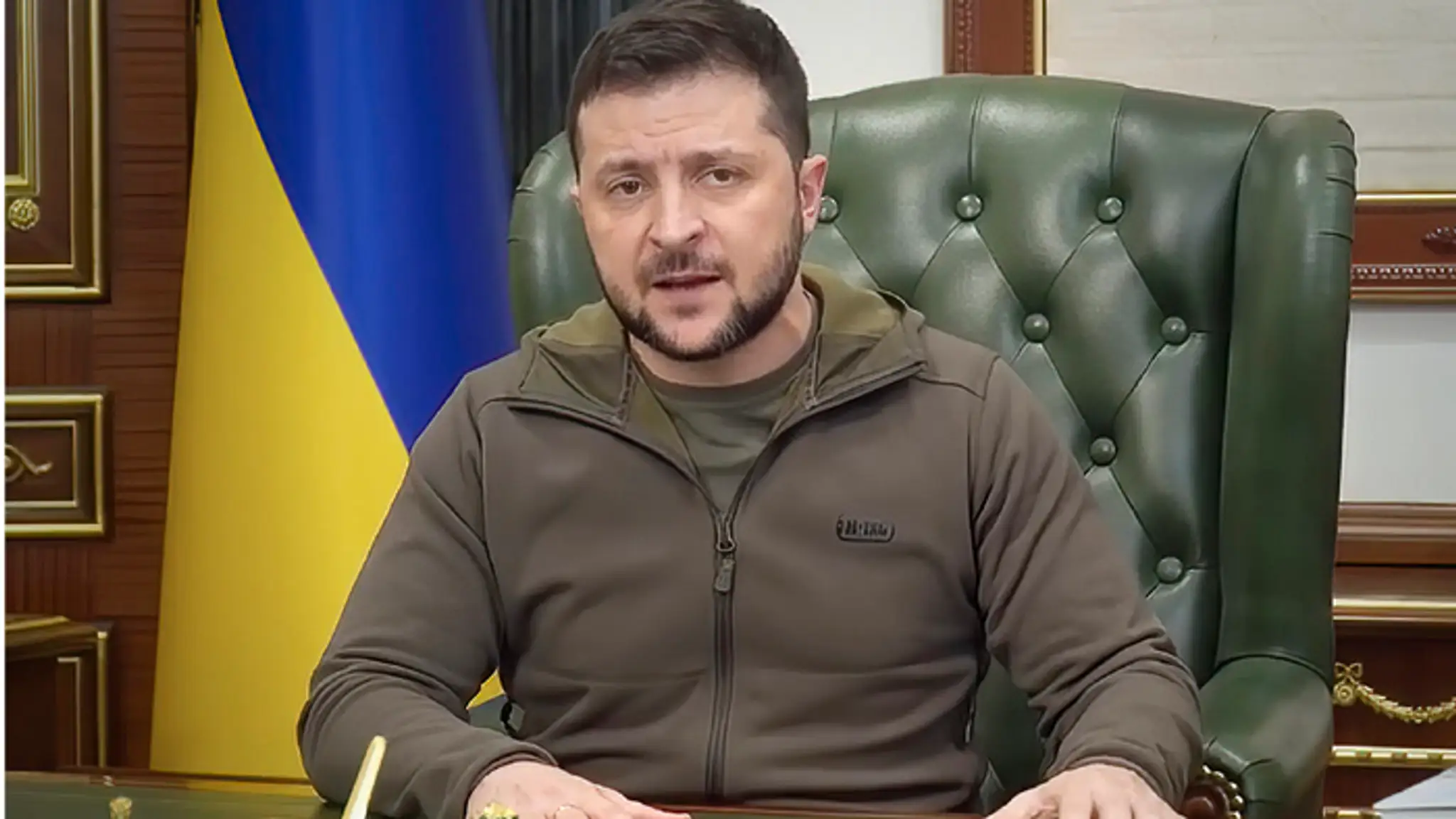 Ukrajinský prezident Volodymyr Zelenskyj.