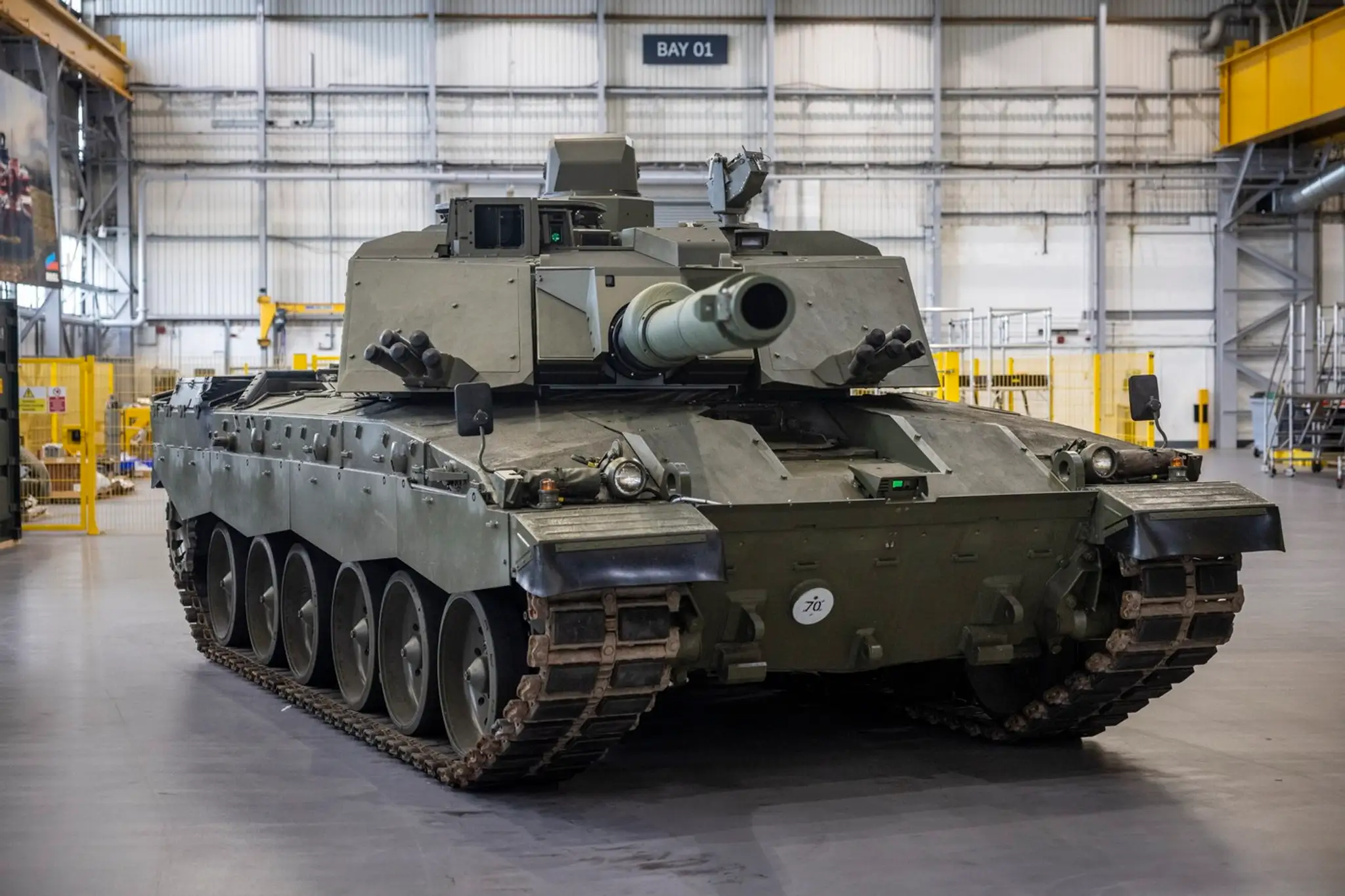 Hlavný bojový tank Challenger 3.
