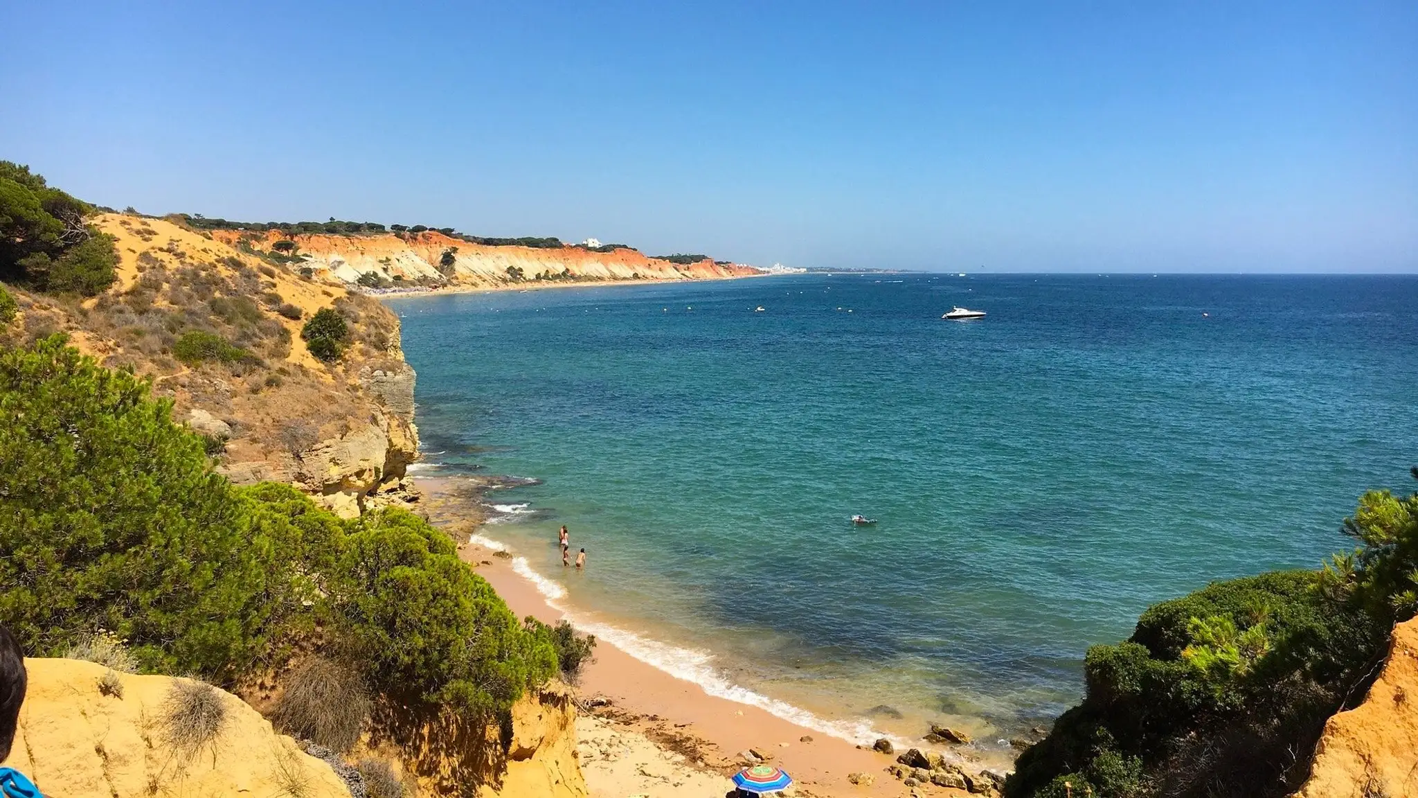 Praia da Falésia.