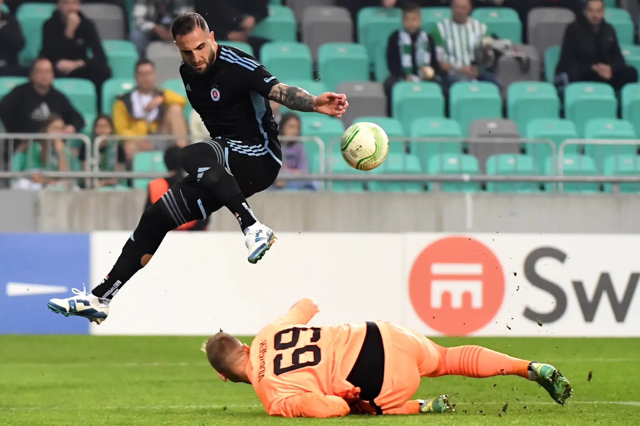NK Olimpija Ľubľana - ŠK Slovan Bratislava.