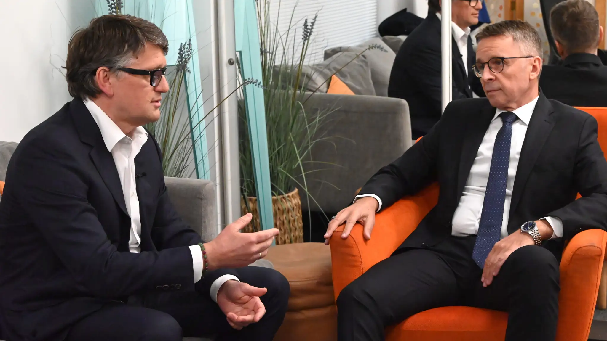 Marek Maďarič a Ivan Mikloš.